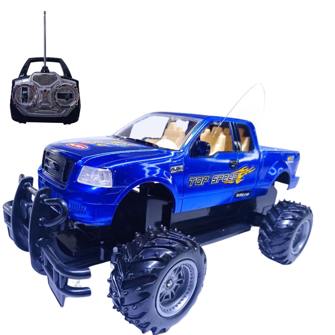 Camionete Monster Truck Carrinho De Controle Remoto Total - Sacks