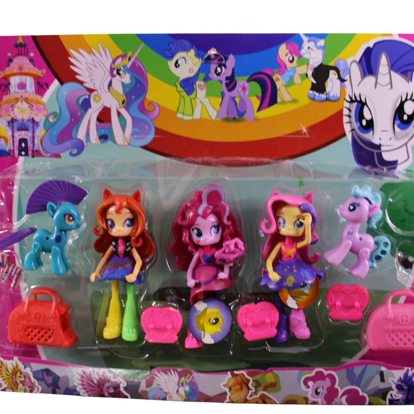 Cartela My Little Pony Edição Especial Brinquedo Coleção - Sacks Center