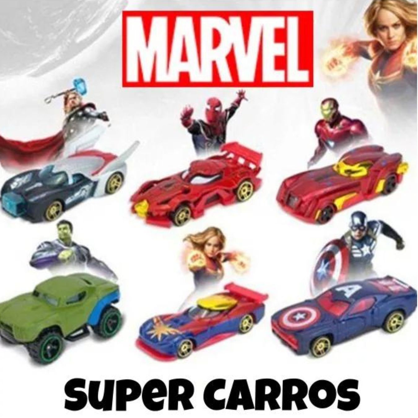 Hot Wheels Avengers ミニカー 8個セット Hot Wheels Avengers ミニカー 8個セット - メルカリ
