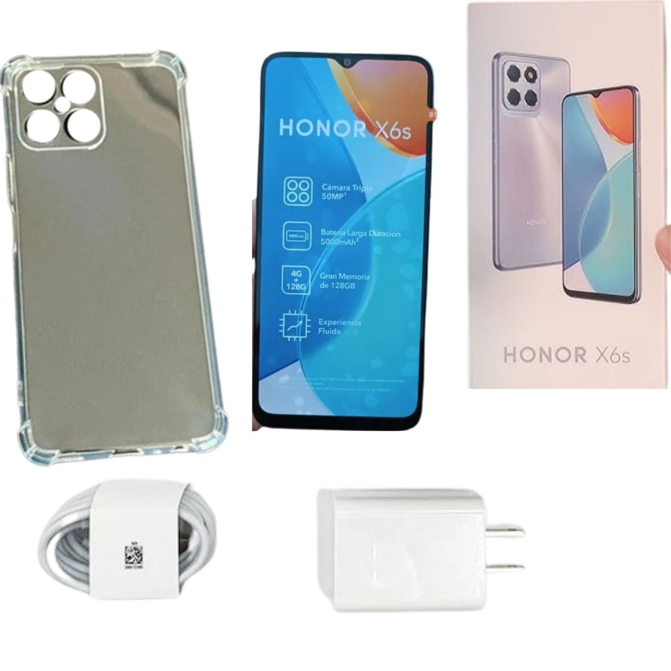 Smartphone Honor X6s 128gb+4gb Ram Dual Sim Bateria 5000 Mah