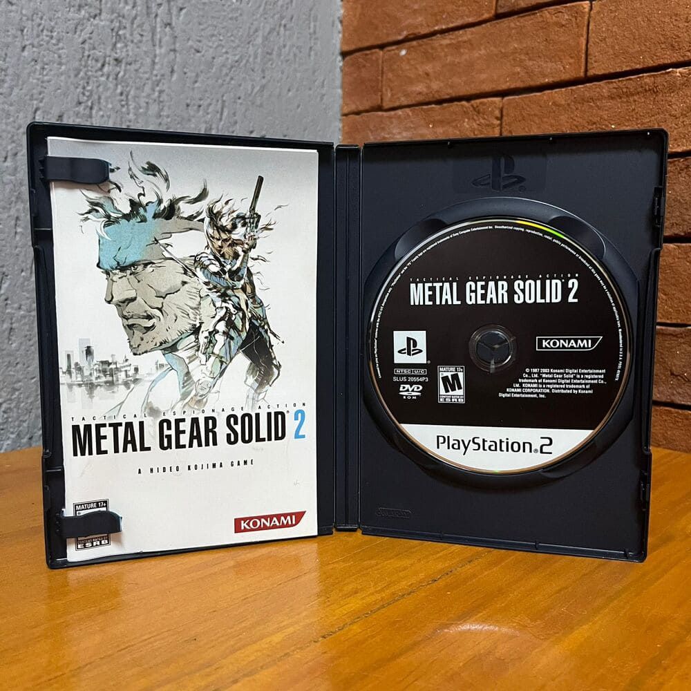 Guide Officiel Metal Gear Solid 2 PS2 - Très Bon état, PEGI 18, PAL