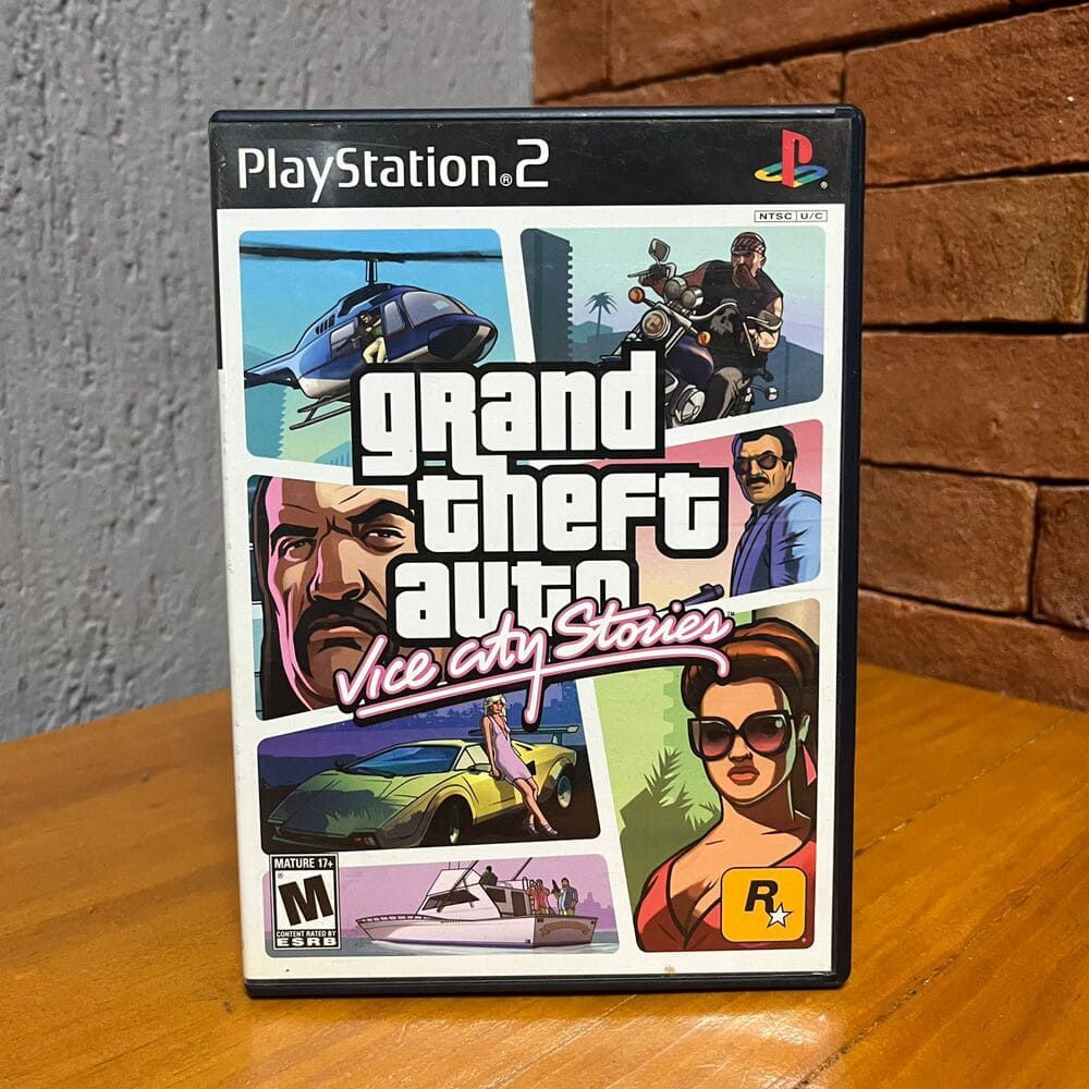 Jeu PS2 GTA Vice City Stories - Complet Sous Blister - Bon État