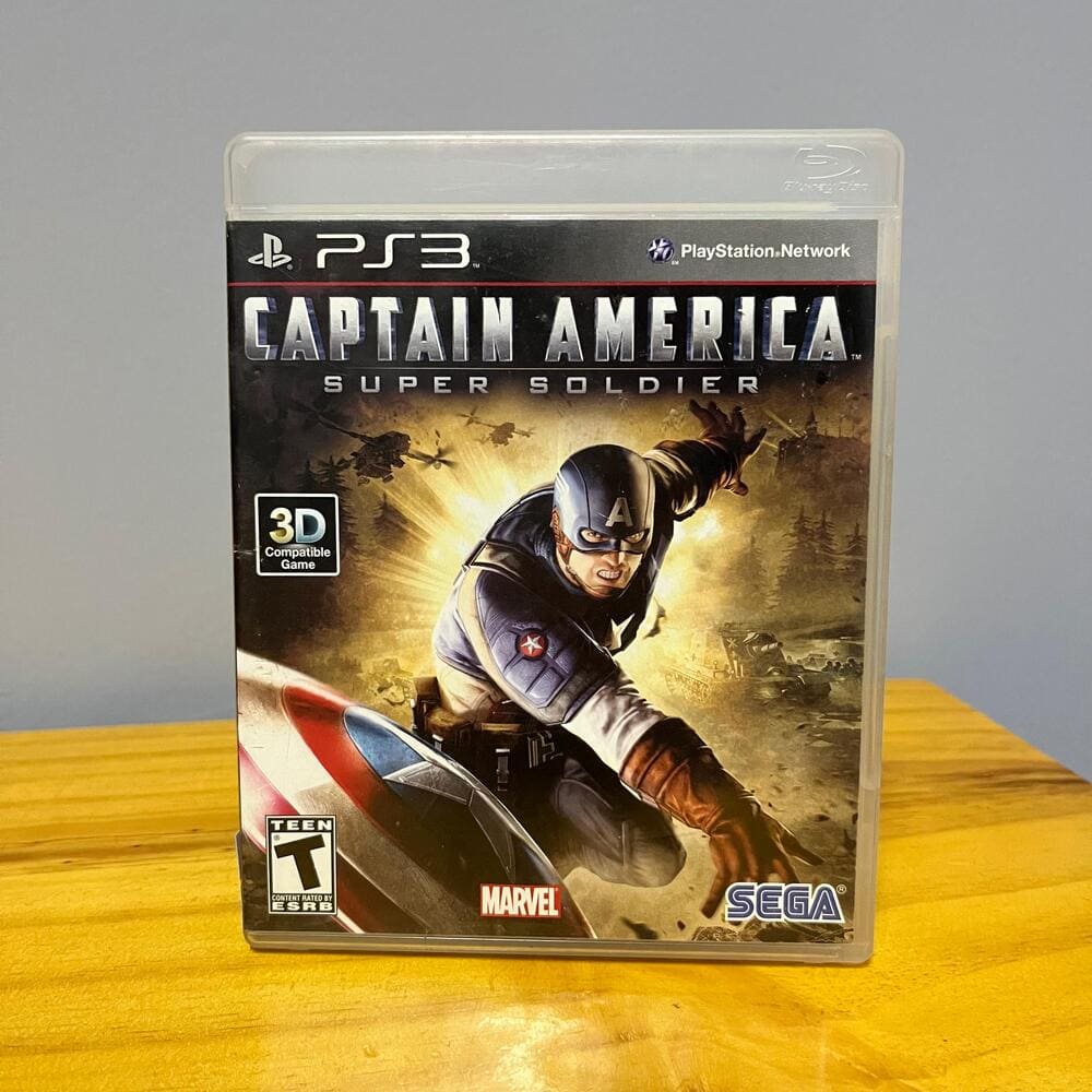 Jogo Capitão America Super Soldado PS3 Físico (Seminovo) - Machado ...