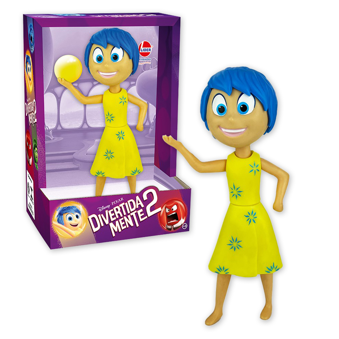 Boneco Vinil Divertidamente 2 Disney Pixar Original - De Coração Shop