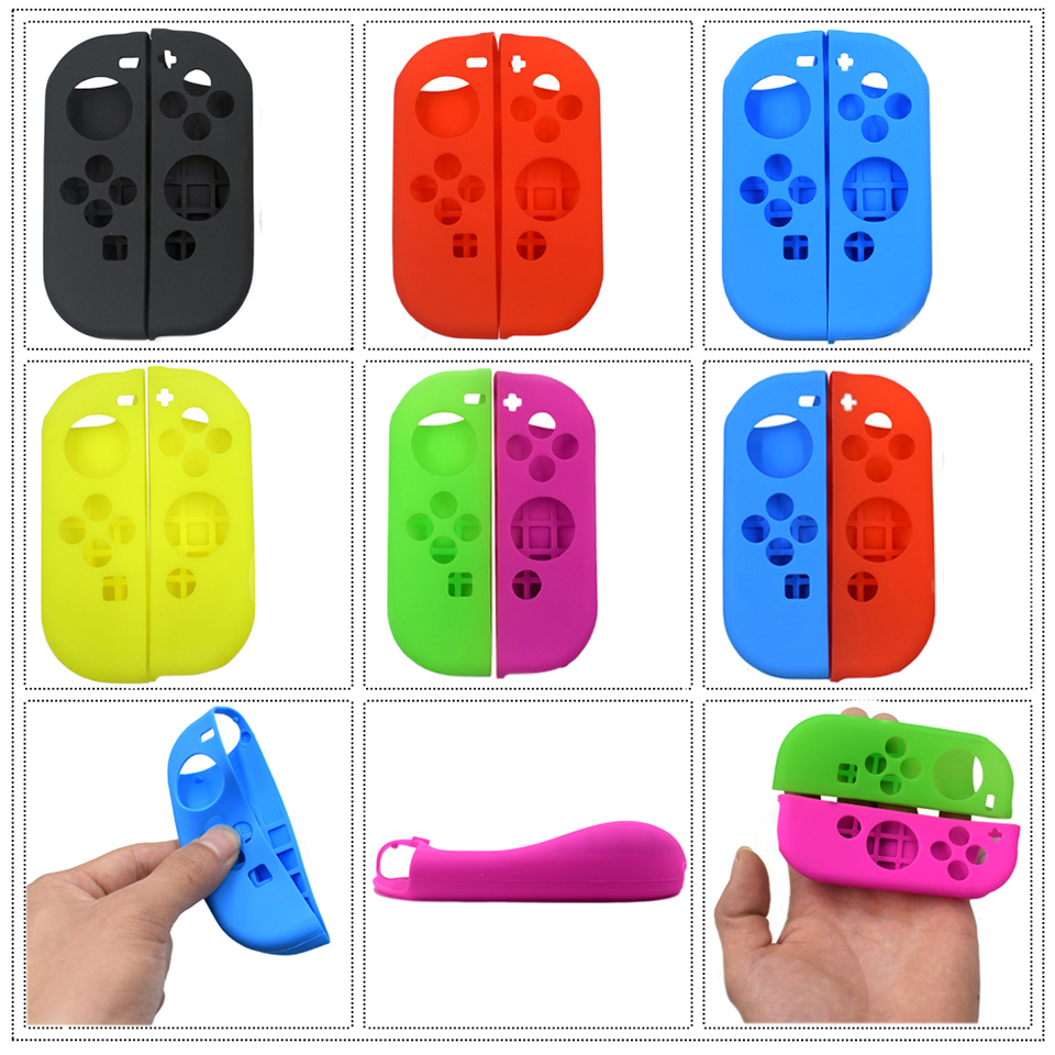 Capa Case Silicone Proteção E Conforto Nintendo Switch Oled