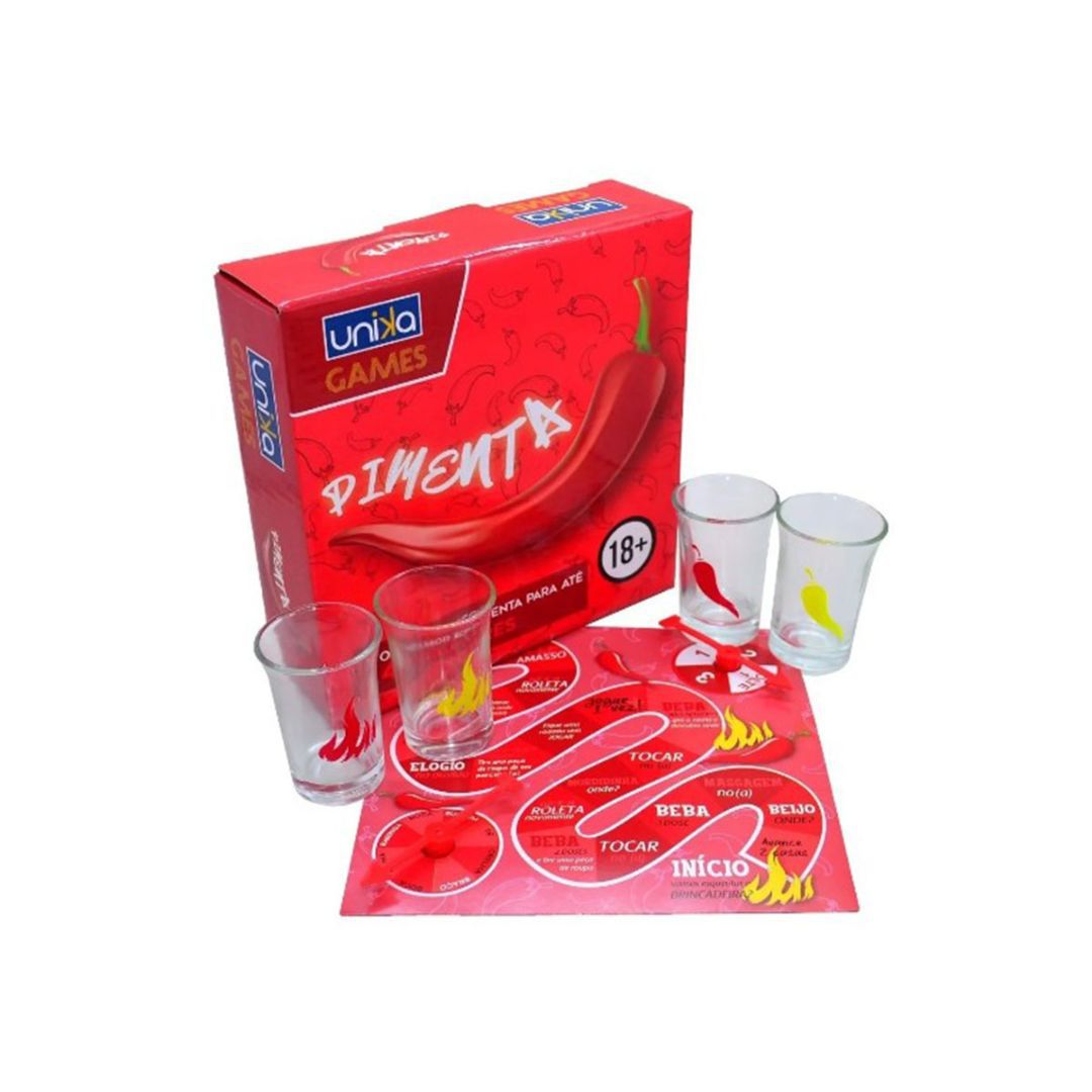 JOGO UATT TABULEIRO SHOT PIMENTA 03PCS 28436 - Papelaria Criativa