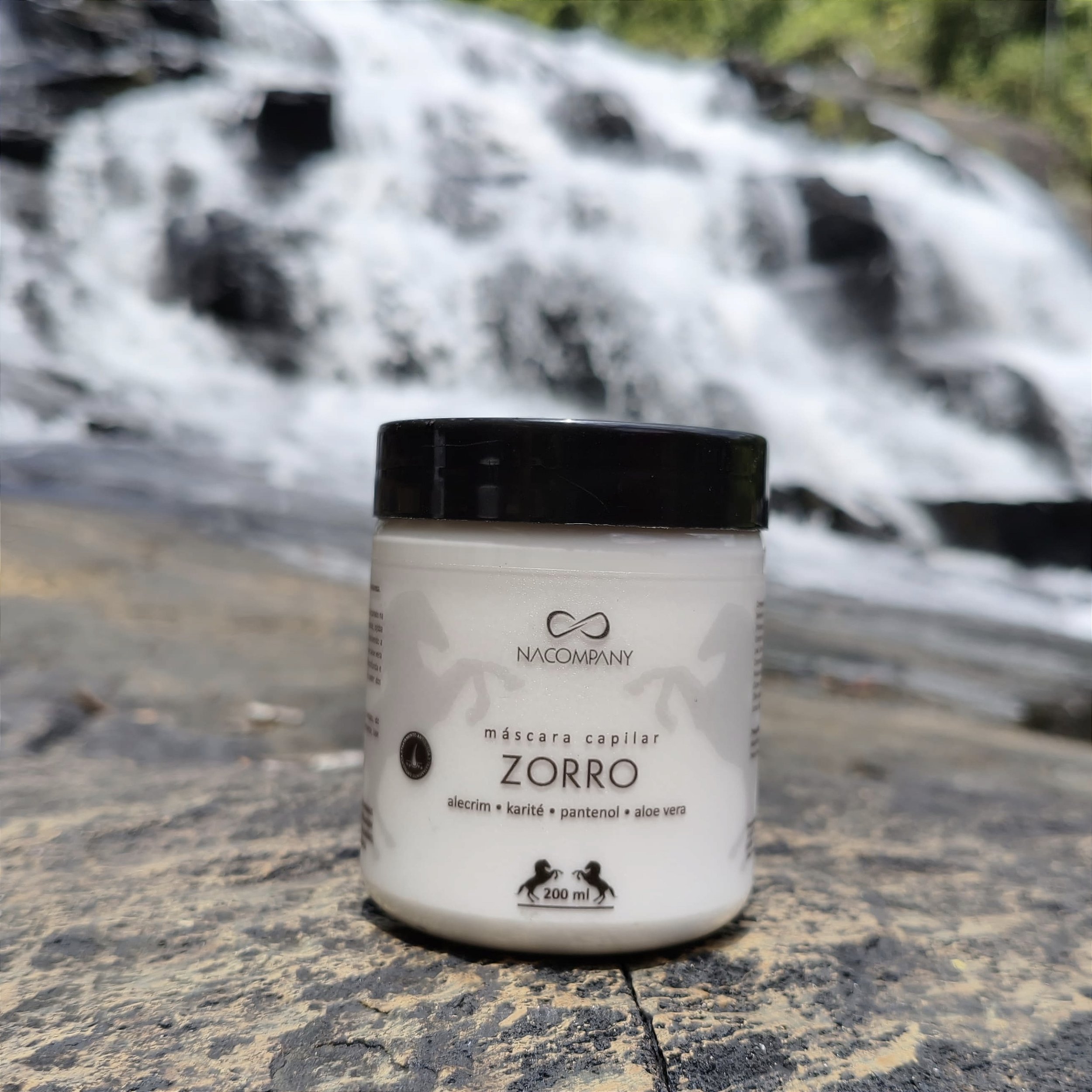 MÁSCARA CAPILAR ZORRO 3em1 - 200ML - NACOMPANY