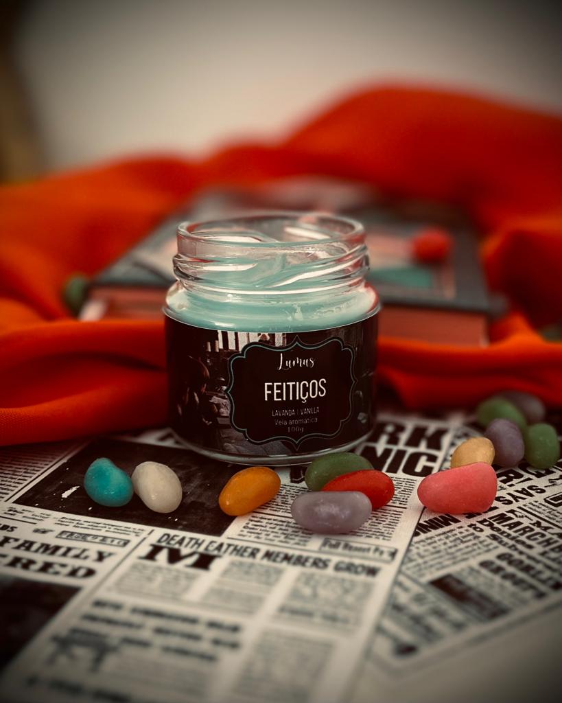 Feitiços - Harry Potter - Lumus Candles