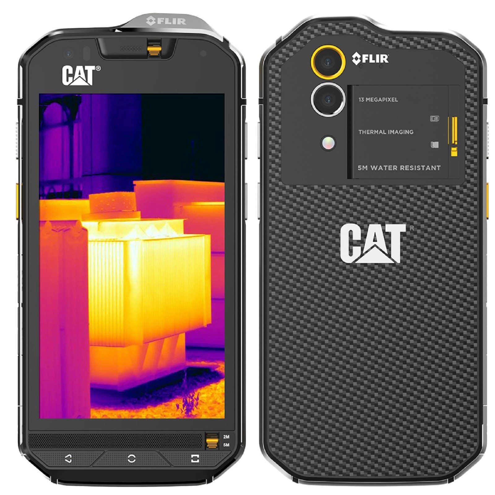 El celular indestructible CAT 62 Pro mostró su nueva cámara térmica, la más  avanzada del mundo