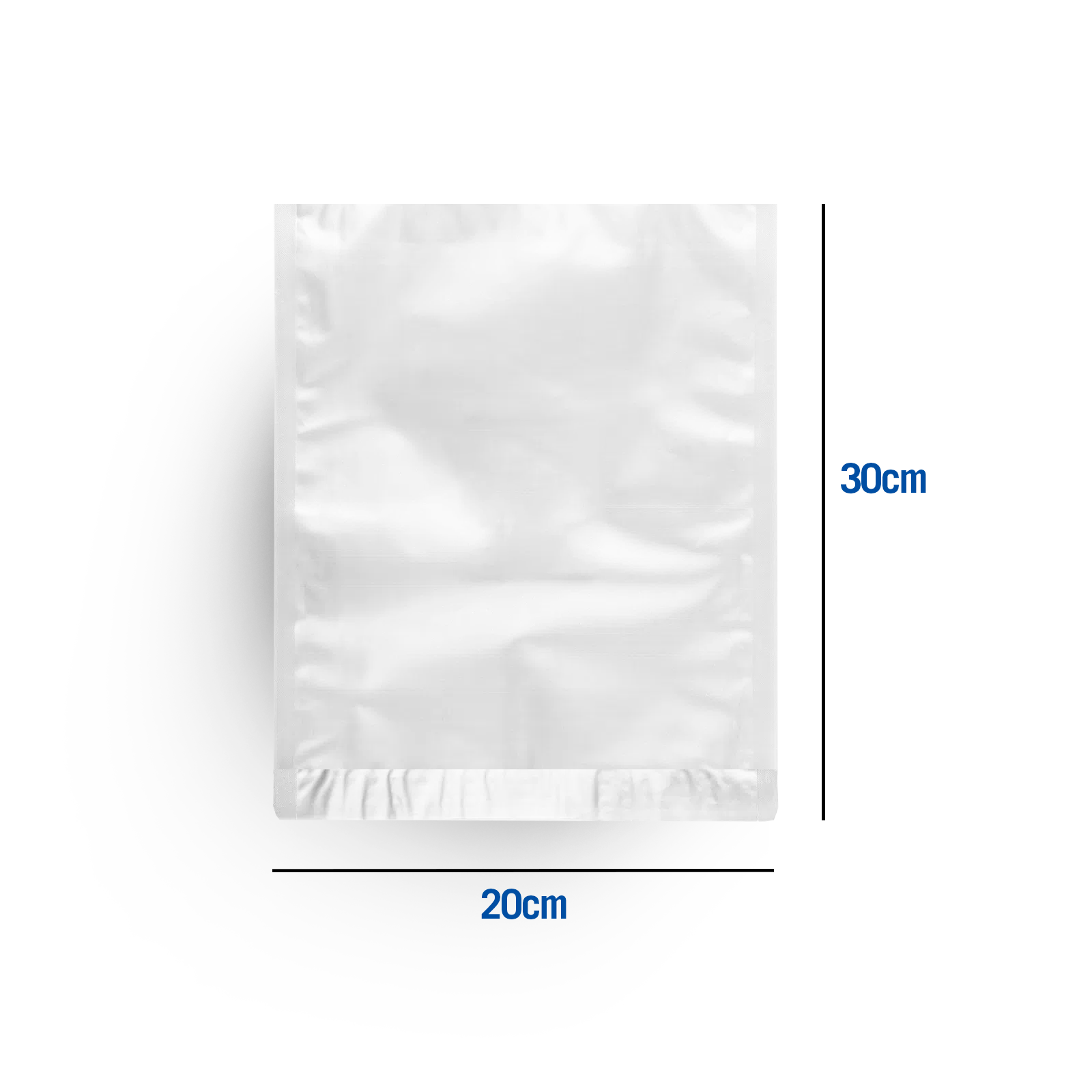 Sacos de armazenamento de alimentos transparentes brancos para embalagem a  vácuo