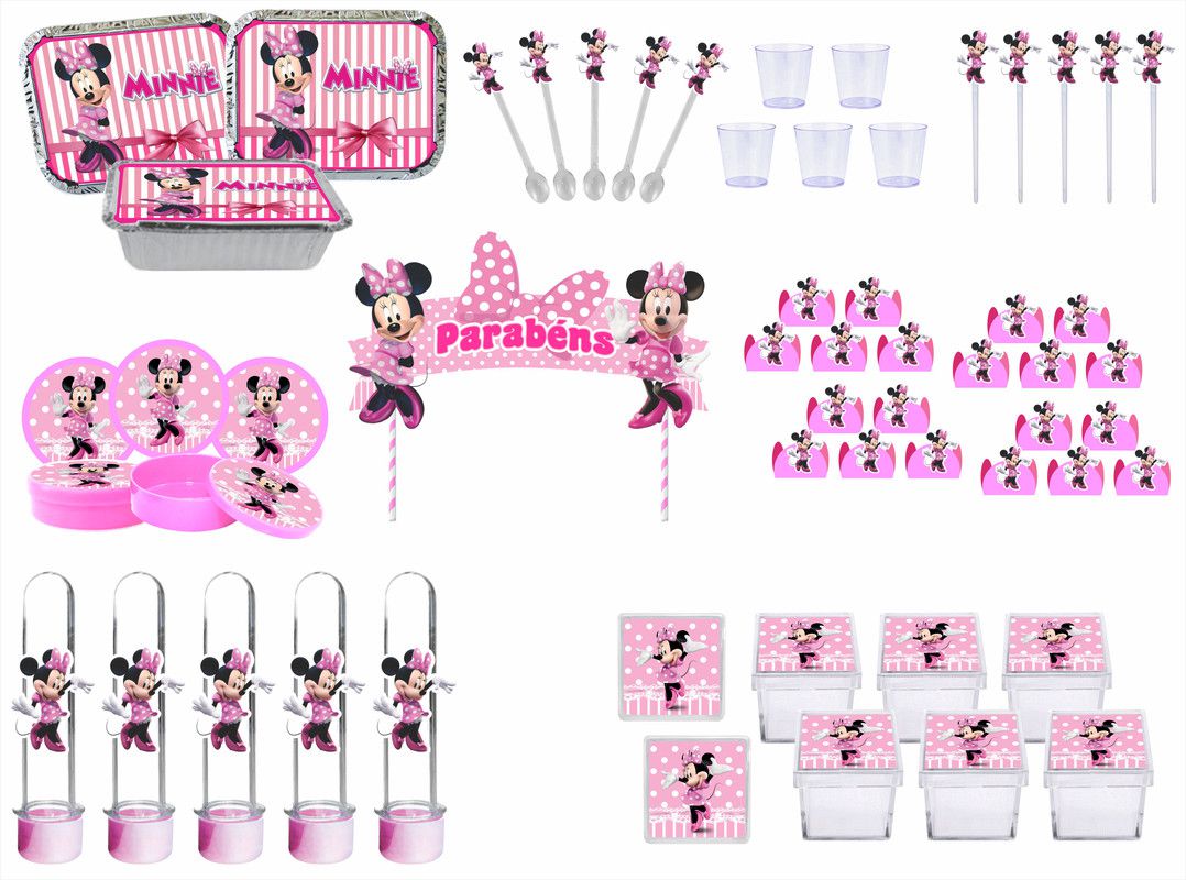 KIT FESTA EM CASA ROBLOX ROSA