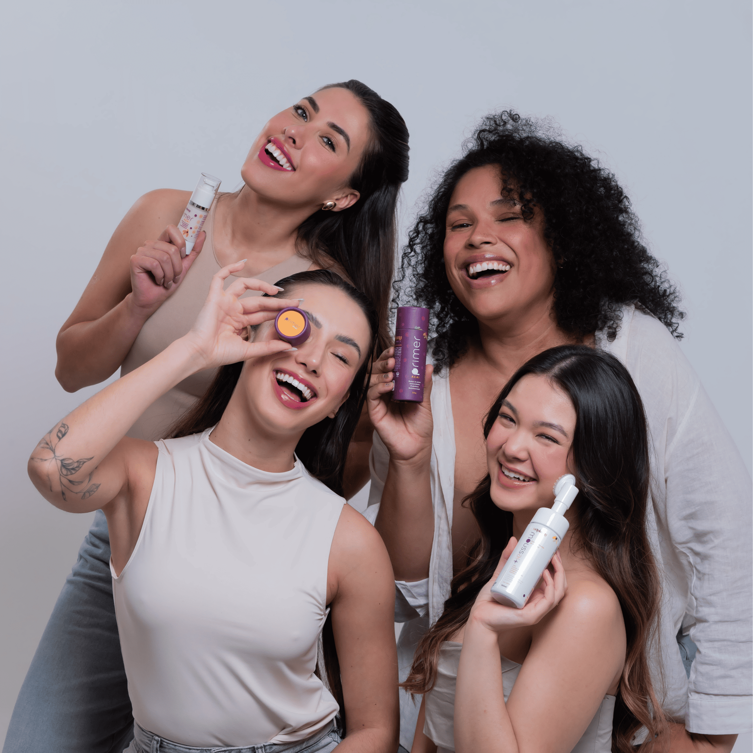 Kit Momento Açaí - Espuma micelar de limpeza facial + primer