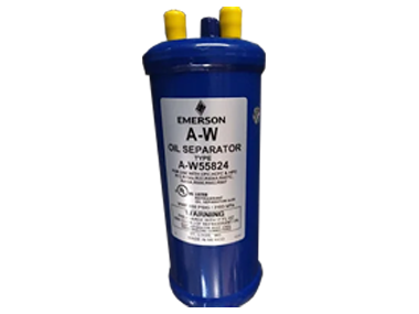 Separador de óleo convencional hermético A-W 55824 1/2“ solda - Emerson
