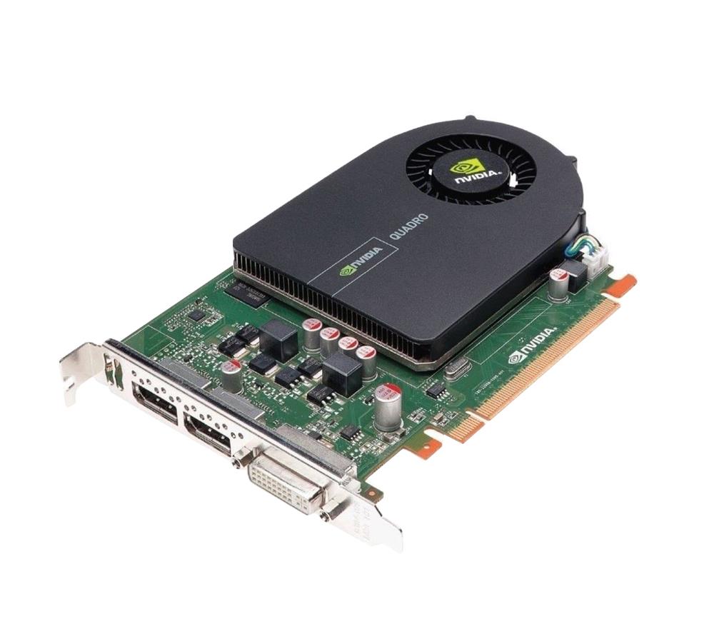 Placa Video Nvidia HPE Nvidia Quadro 2000 1GB PCIe Dual Display Port + DVI  612952-003 - www.rukam.com.br