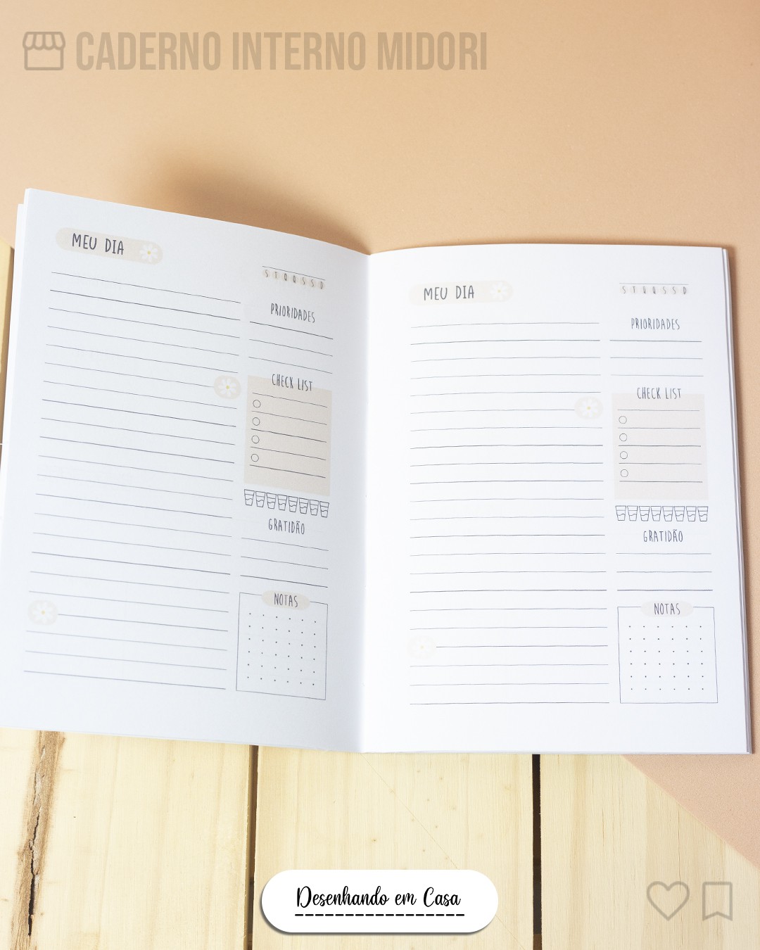 Caderno Para Midori Personalizado Desenhando Em Casa Loja De Papelaria E Personalizados