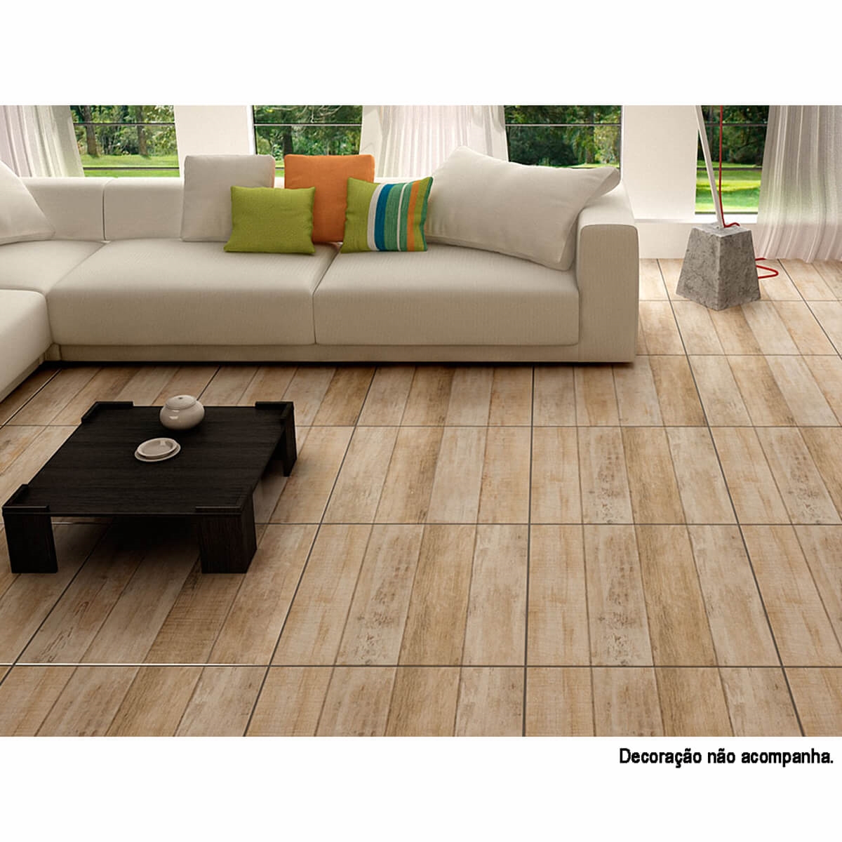 Piso Hd 61x61 Laminum Mix Plus Rt A Cx/2,32m² Cecafi - Oca Pisos e