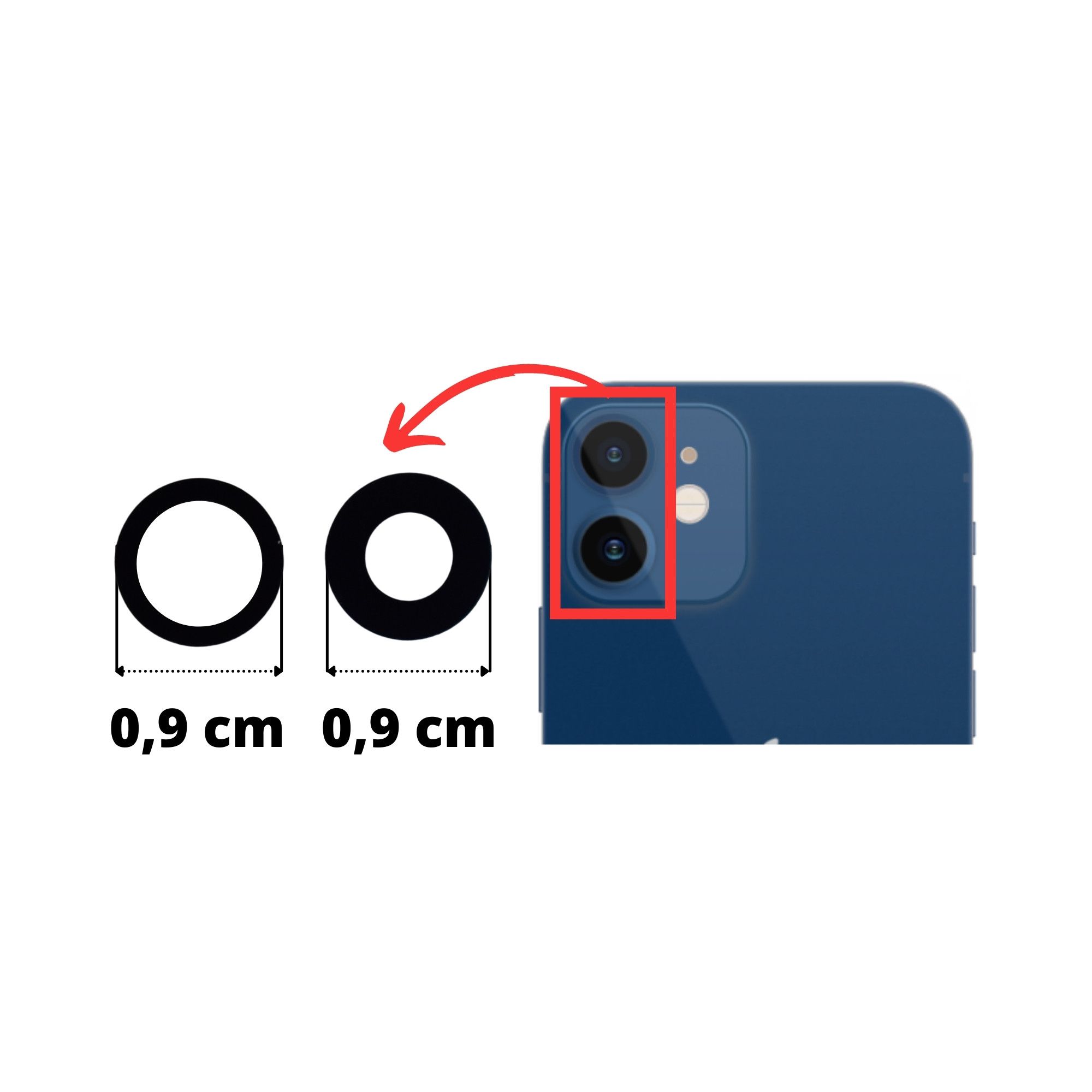 Lente iphone 12 hot sale