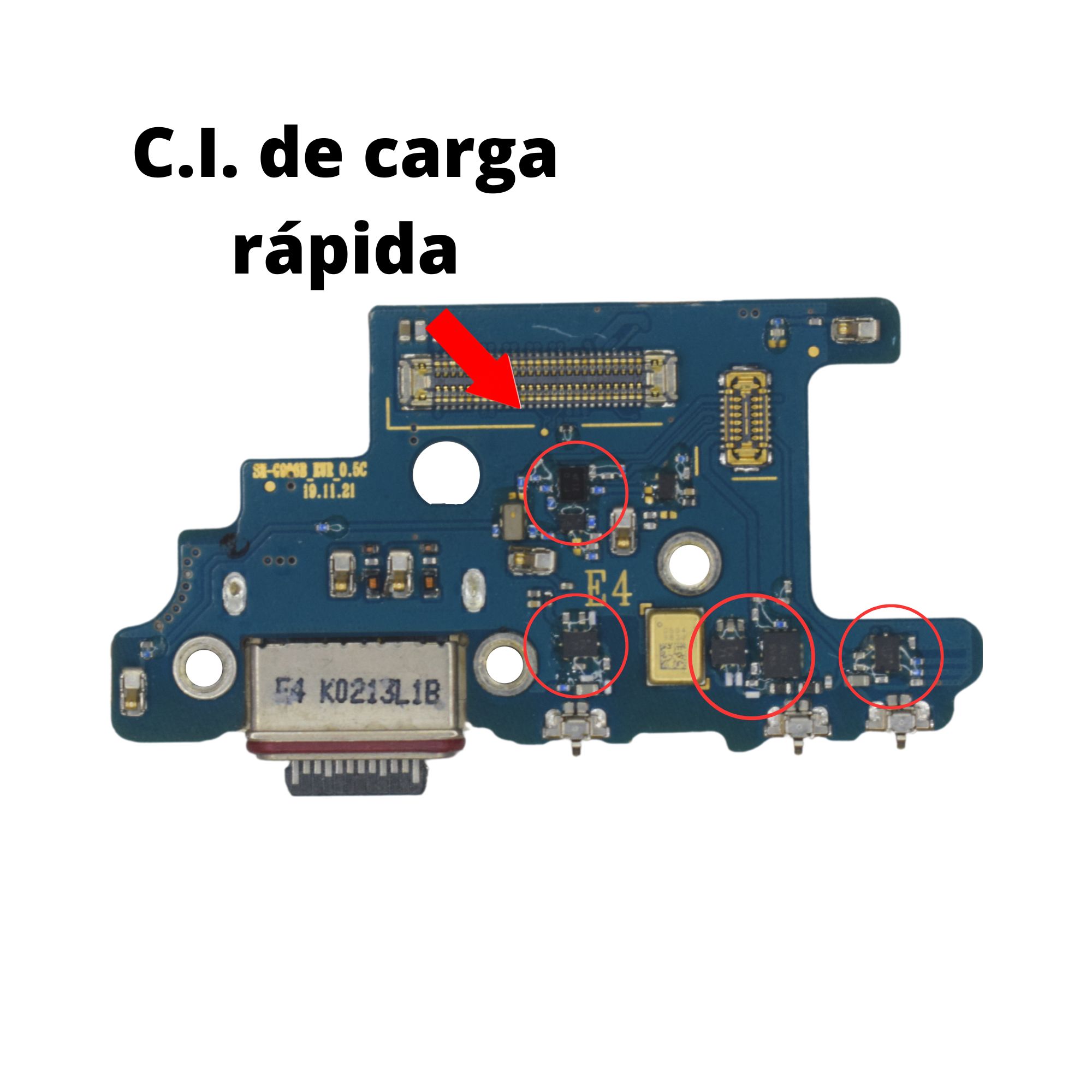 Placa Carga Galaxy S20 Plus 5g (g986) NACIONAL - PK Mobile - A sua