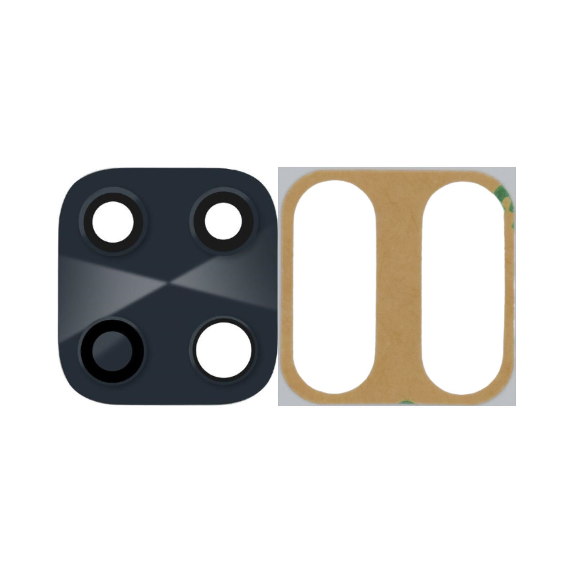 Vetro Sostitutivo Per Lente Fotocamera Posteriore Xiaomi Redmi 10C Con Adesivo