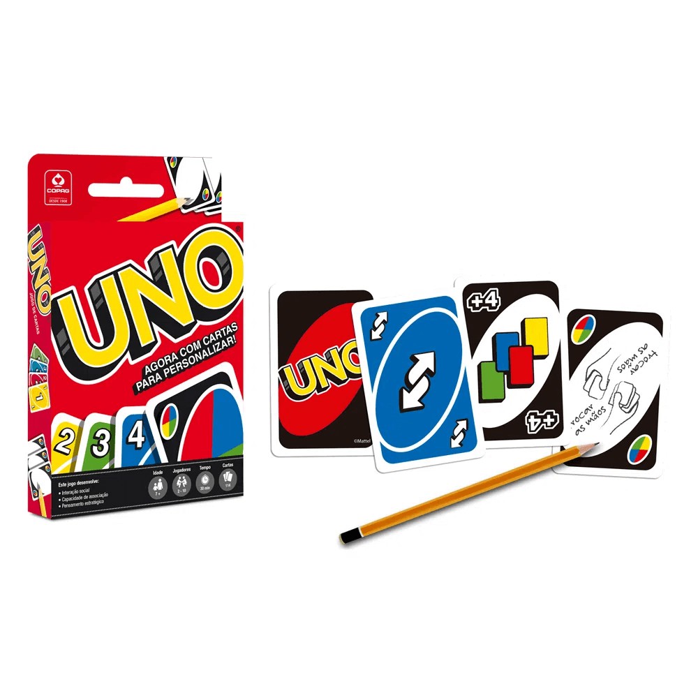 UNO Original: Jogo de Cartas