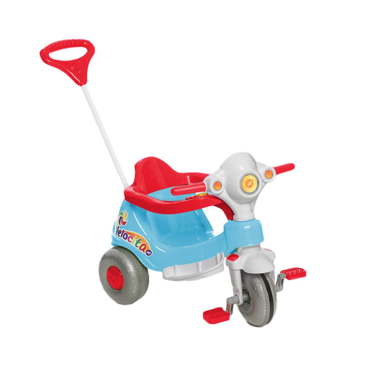 Triciclo Infantil Motoca Carrinho De Passeio Com Protetor