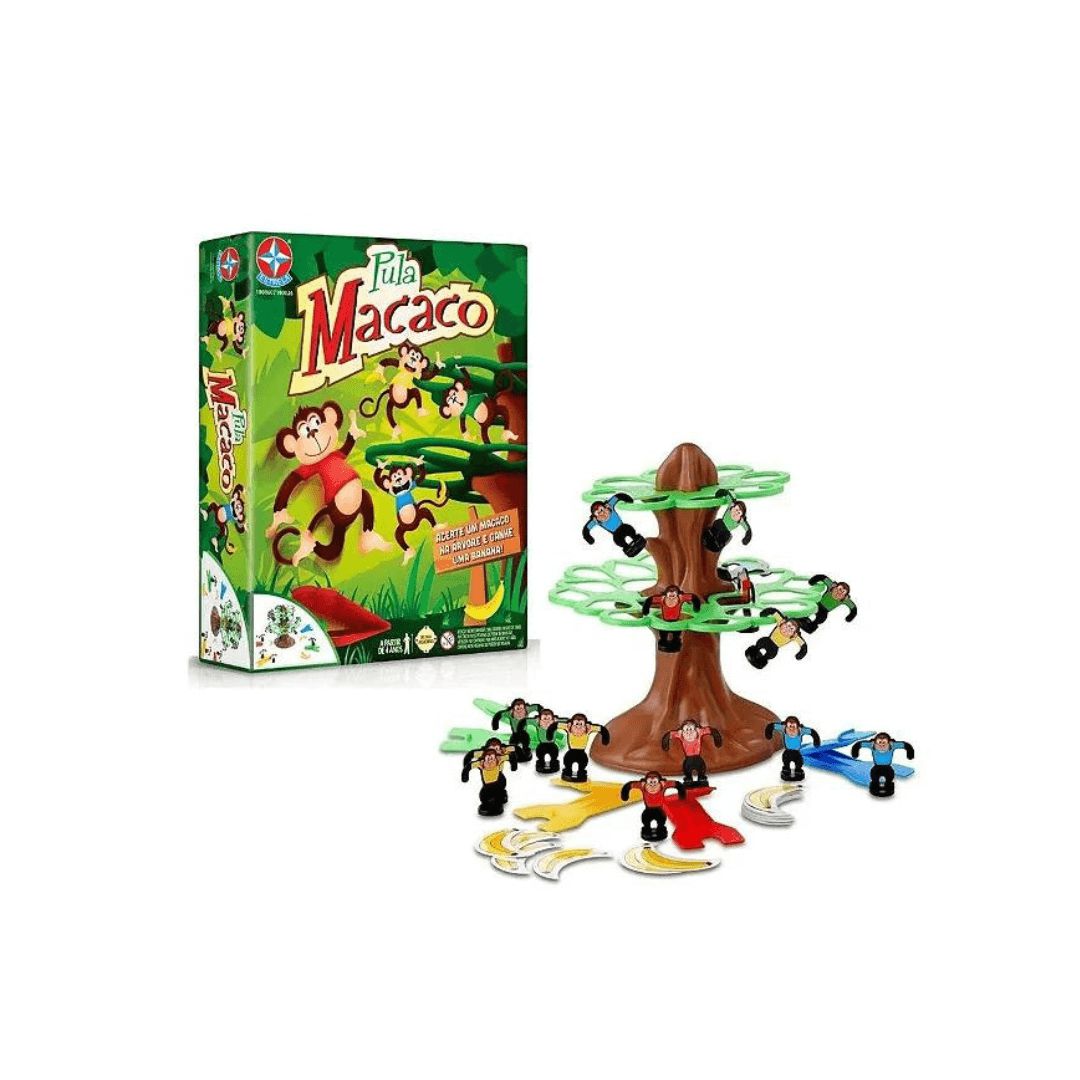 Jogo Pula Macaco da Estrela - Brinquedo Infantil Kids Toys BR em Portugues  