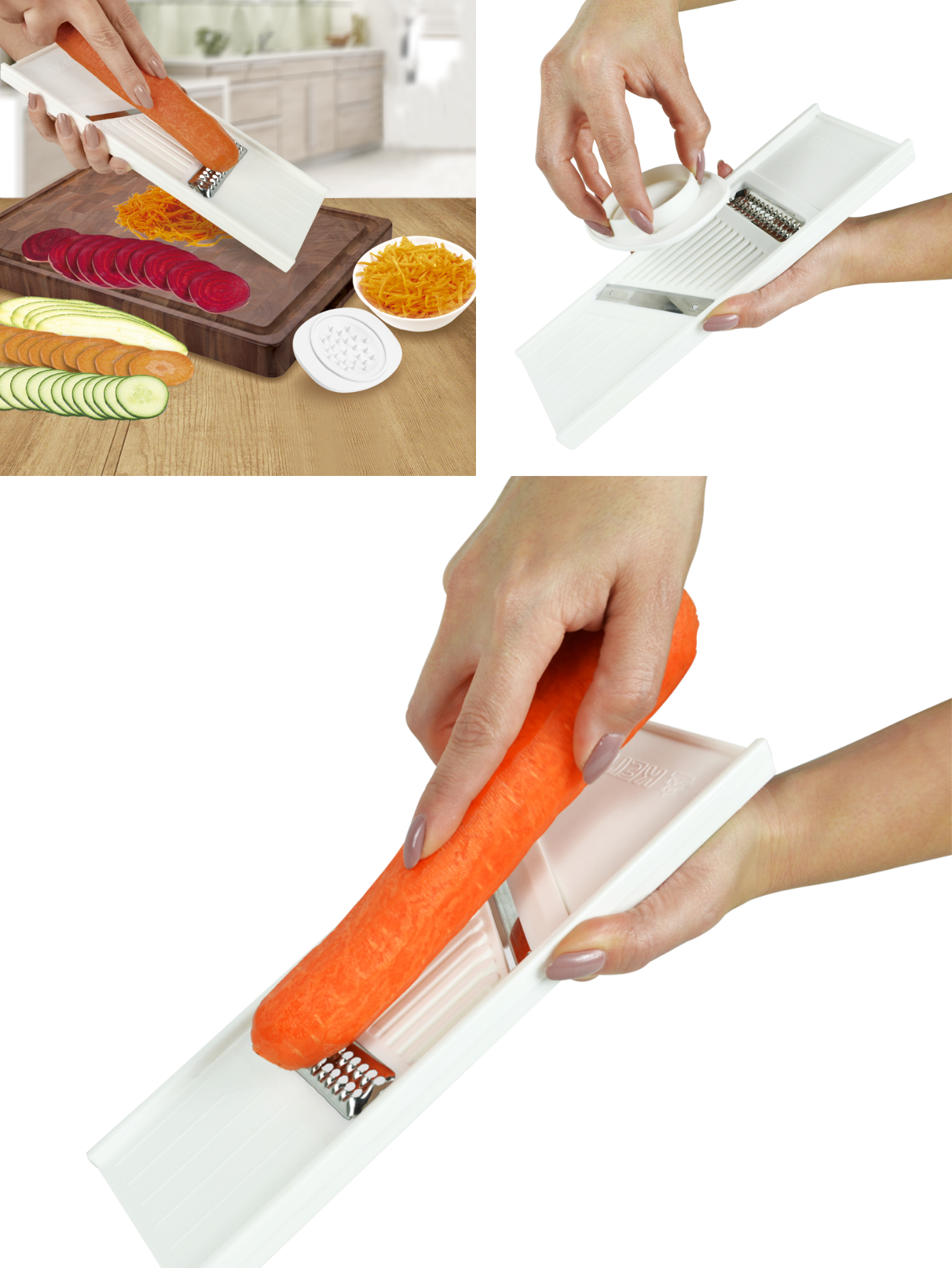 RALADOR MANUAL KEITA EM PLÁSTICO + SUPORTE DE MÃO - Norte Rio