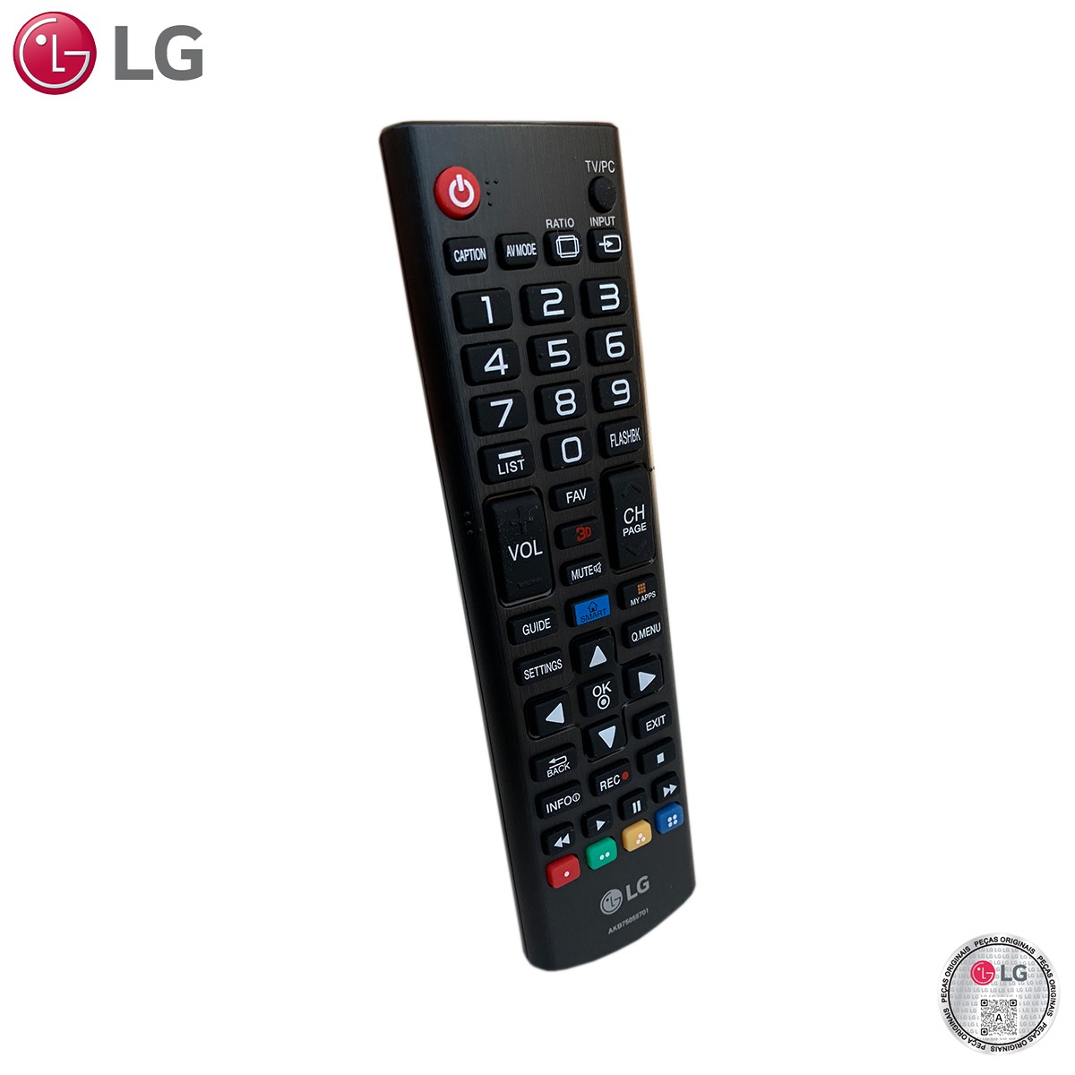 Controle Remoto TV LG Akb75055701 Original Compatível - Logmulticoisas