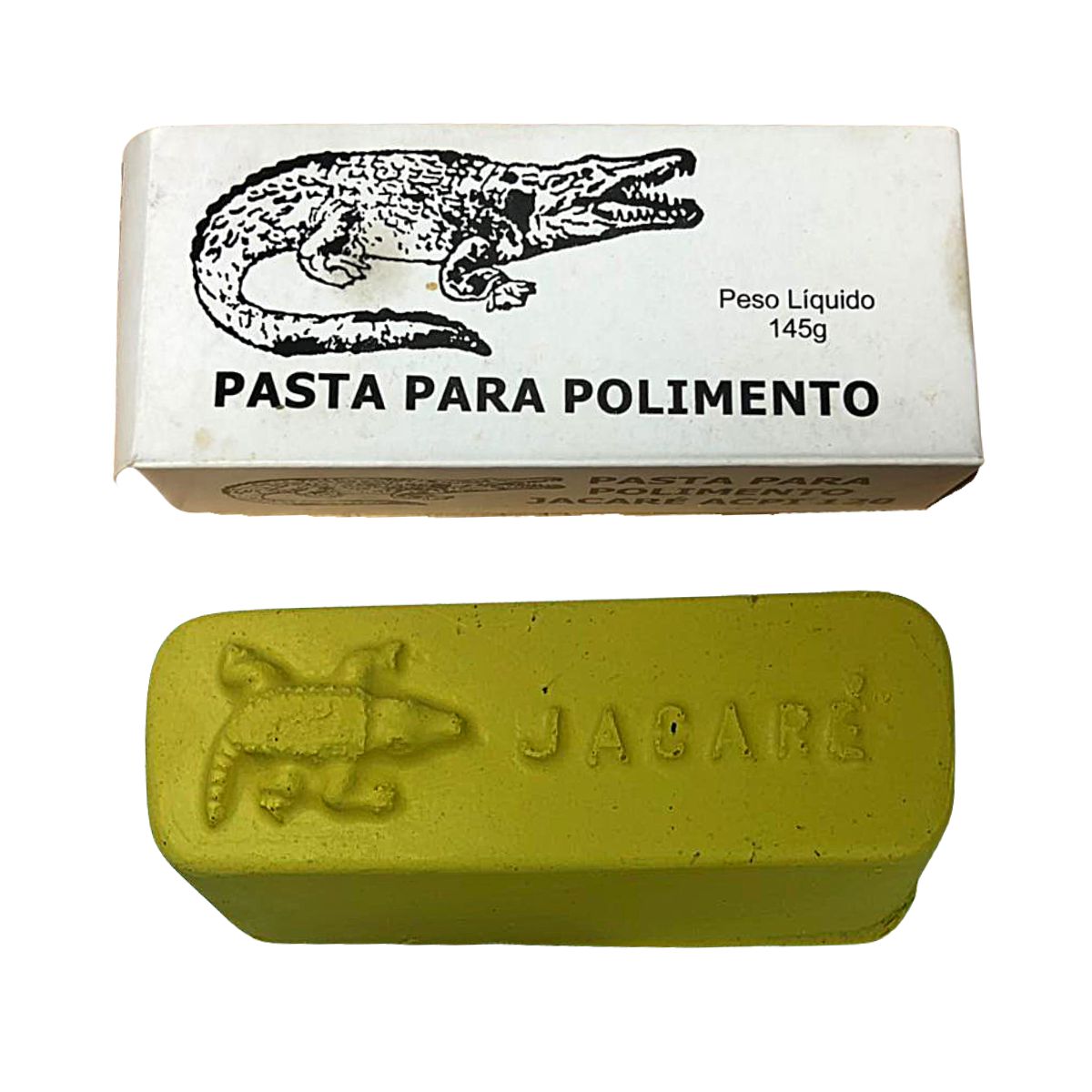 Pasta Para Polir Acrílico E Resinas Amarela ACPI 120 Jacaré - Canivete da  Roça