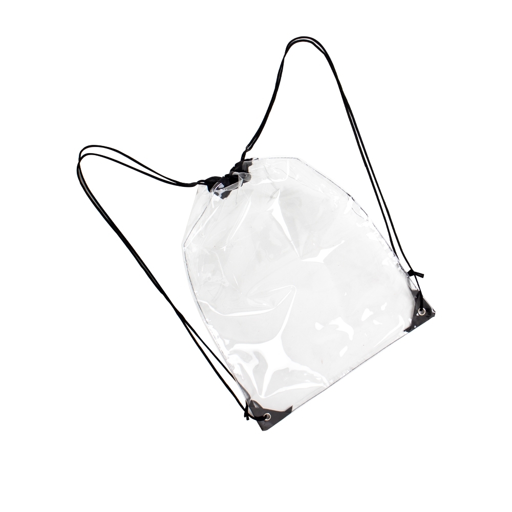 Mochila Saco Transparente Com Cordão Regulável - Pronto Print Solucões ...