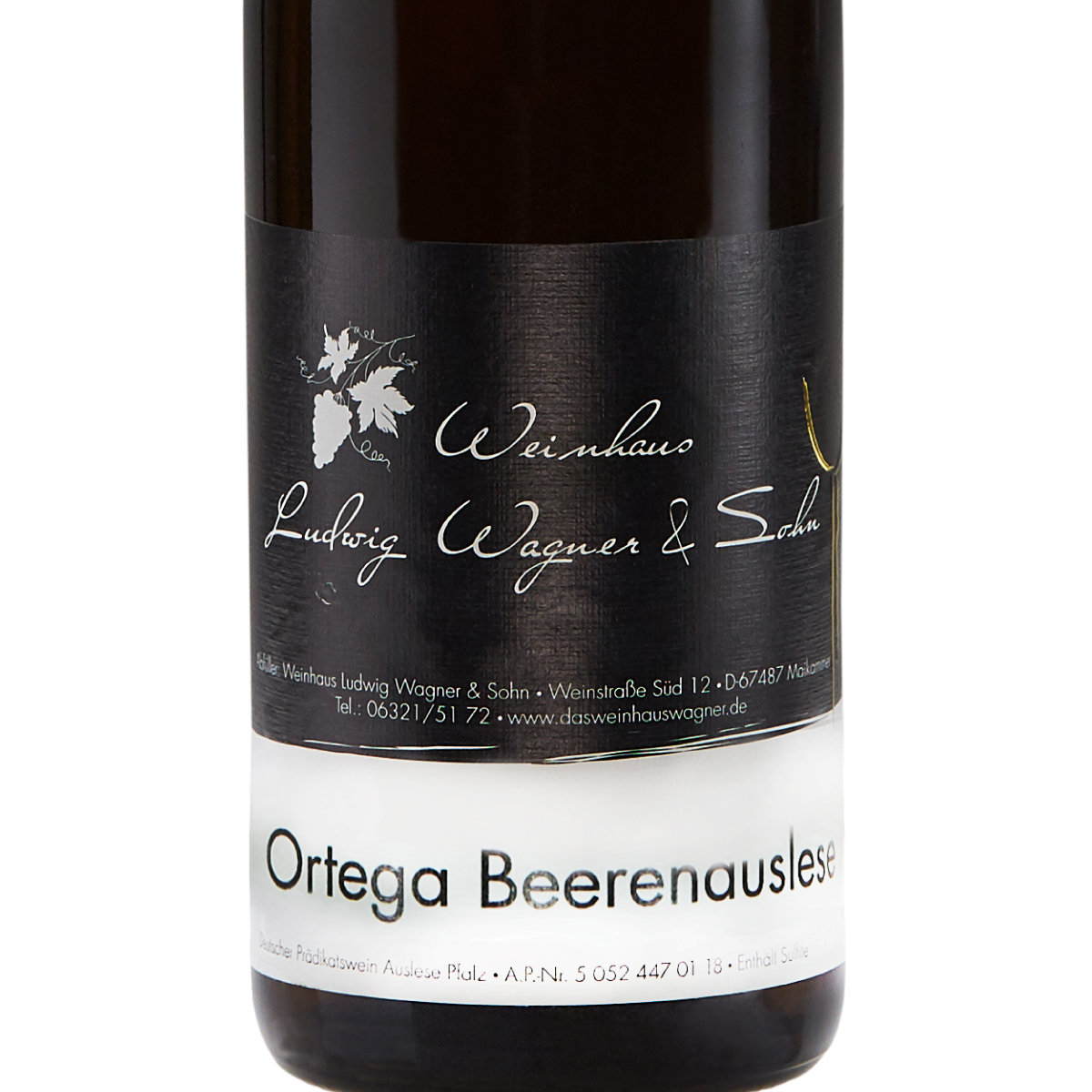 Ludwig Wagner Ortega Beerenauslese - Weinkeller Vinhos Alemães