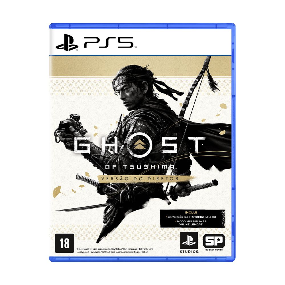 GHOST OF TSUSHIMA - Novo Jogo de Samurai PS4 (Exclusivo Playstation 4) 