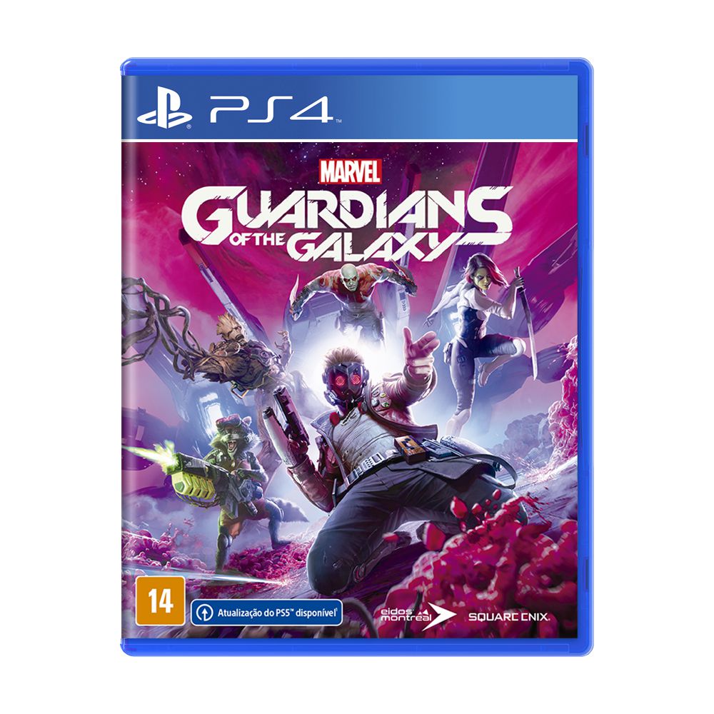 Jogo Marvel's Guardiões da Galaxia PS4 Square Enix com o Melhor