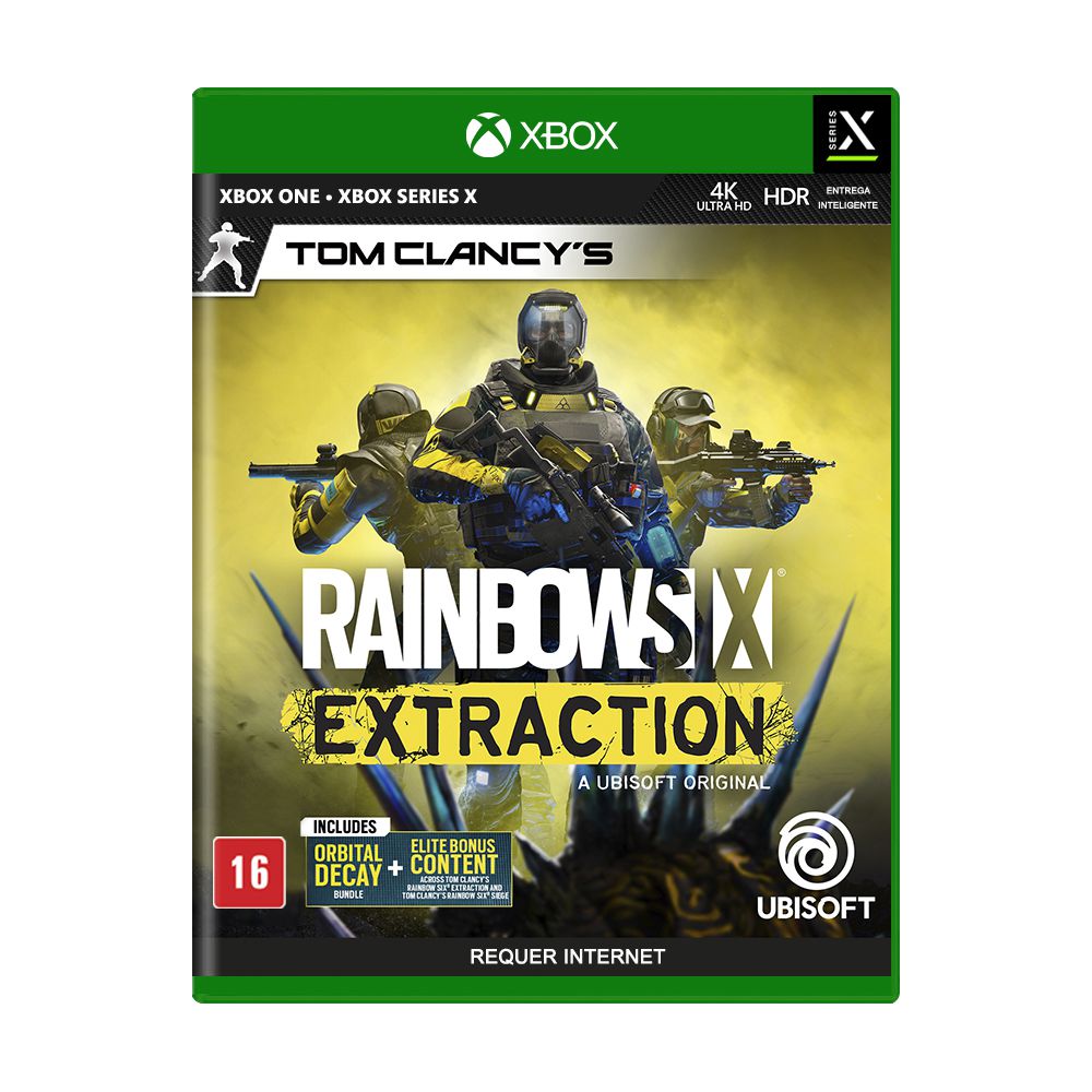 Tom Clancy's Rainbow Six Extraction - Xbox One e Xbox Series X - ShopB - 14  anos!