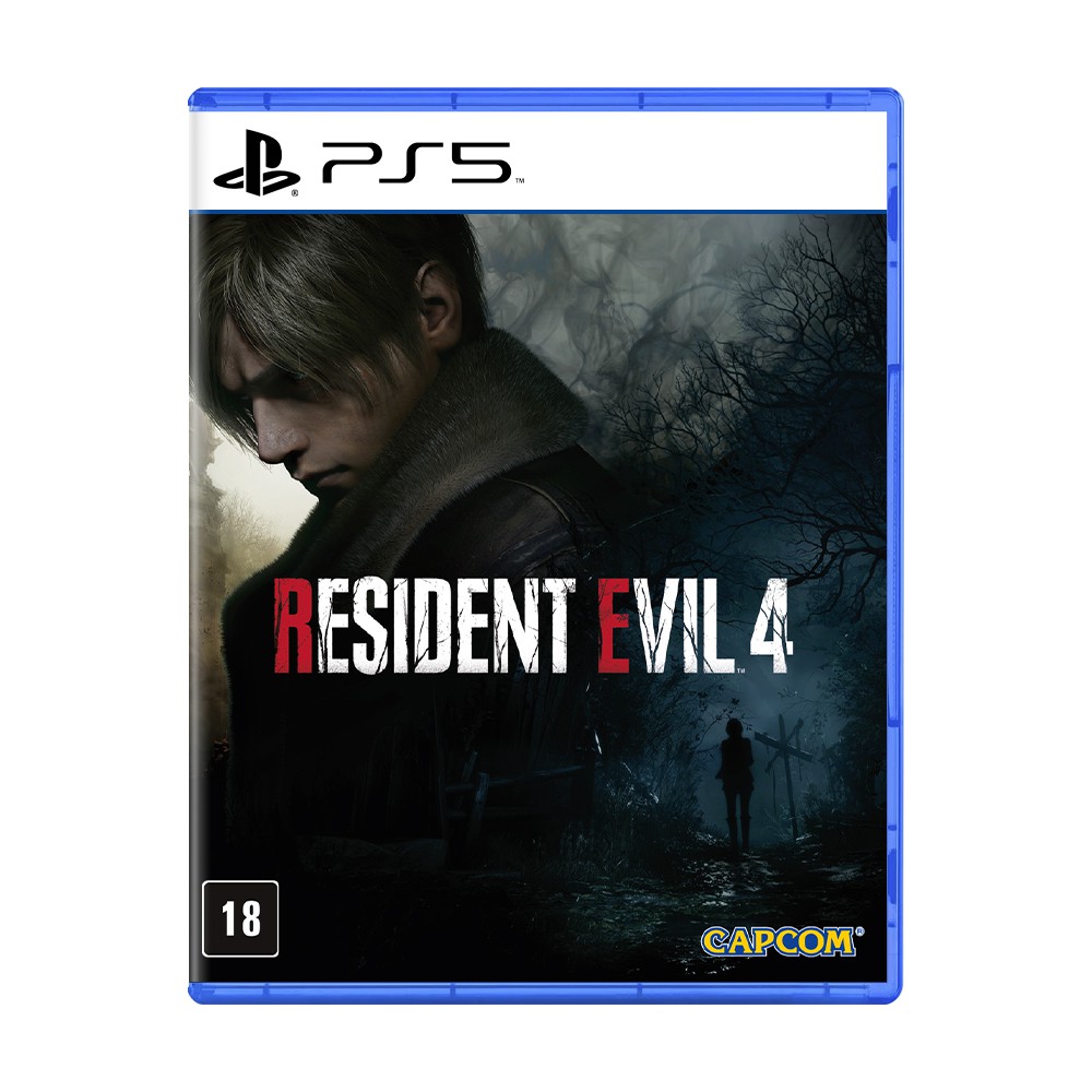 Jogo Resident Evil 4 Remake - PS5 - ShopB - 14 anos!