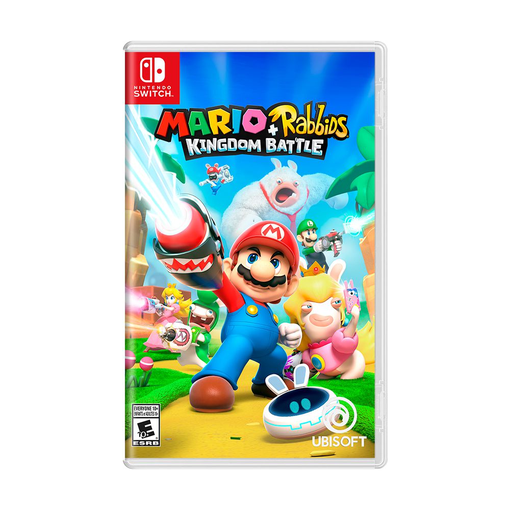 Jogo Mario + Rabbids Kingdom Battle - Nintendo Switch - ShopB - 14 anos!