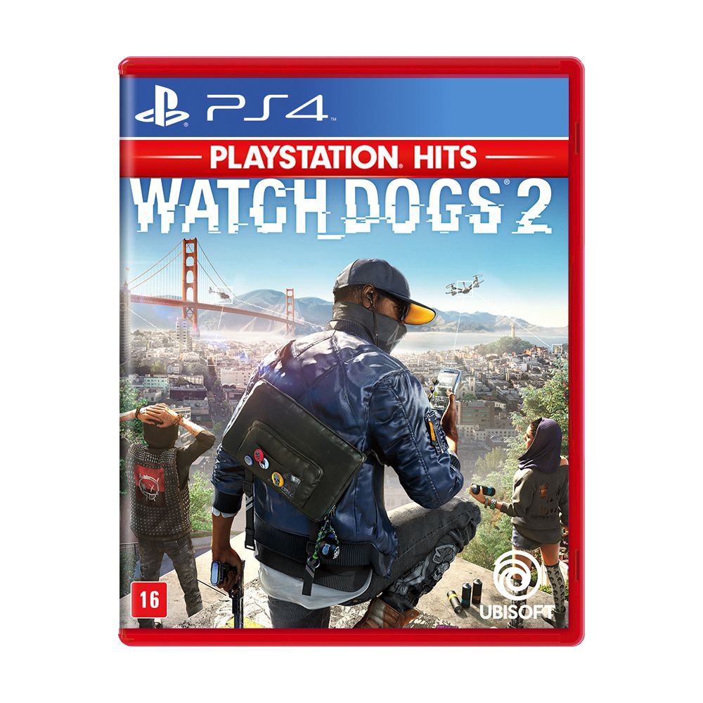 Watch Dogs 2 - PS4 - ShopB - 14 anos!