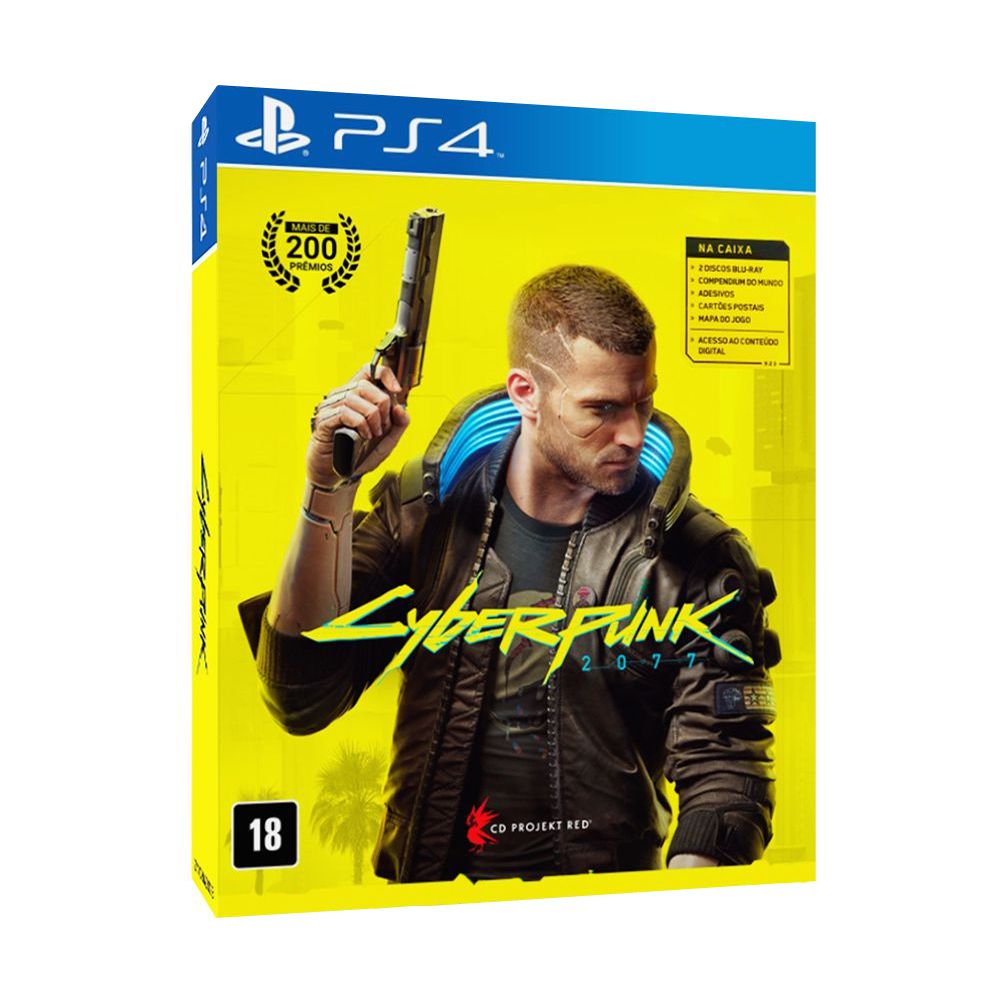 Cyberpunk 2077 - PS4 - ShopB - 14 anos!