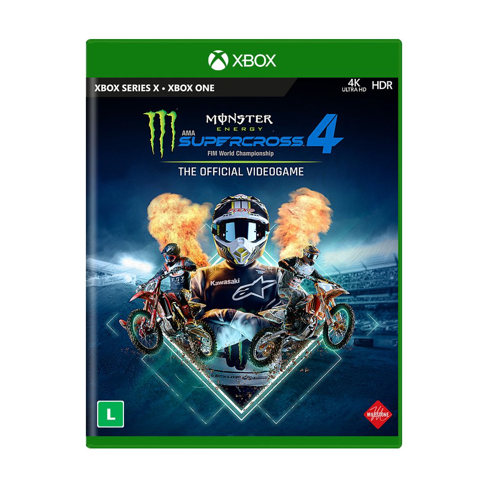 Jogo Monster Energy Supercross The O.V - PS4