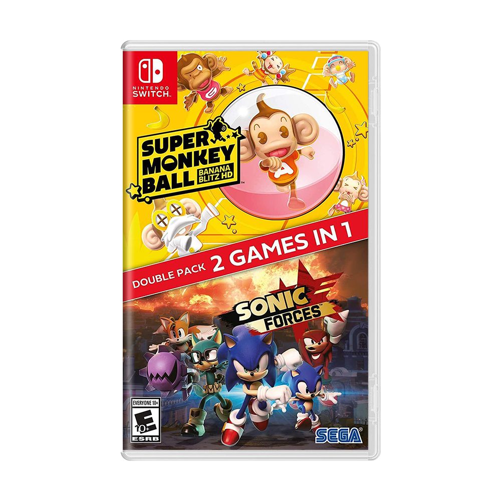 Sonic Forces + Super Monkey Ball: Banana Blitz HD Double Pack - Switch -  ShopB - 14 anos!