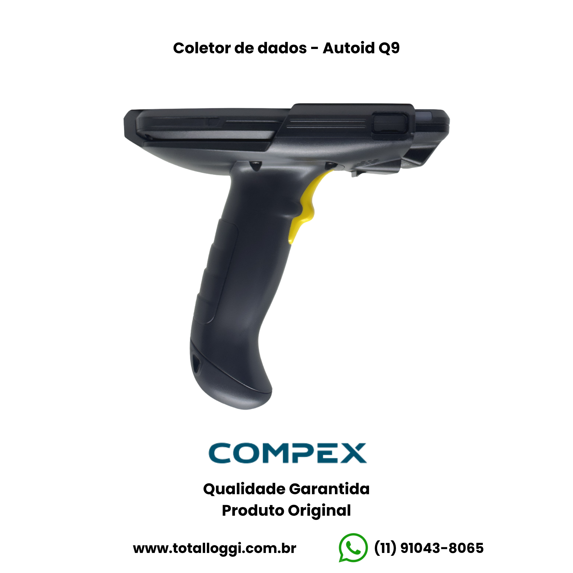 Coletor de Dados Autoid Q9 é o ideal para sua operação - Total Loggi