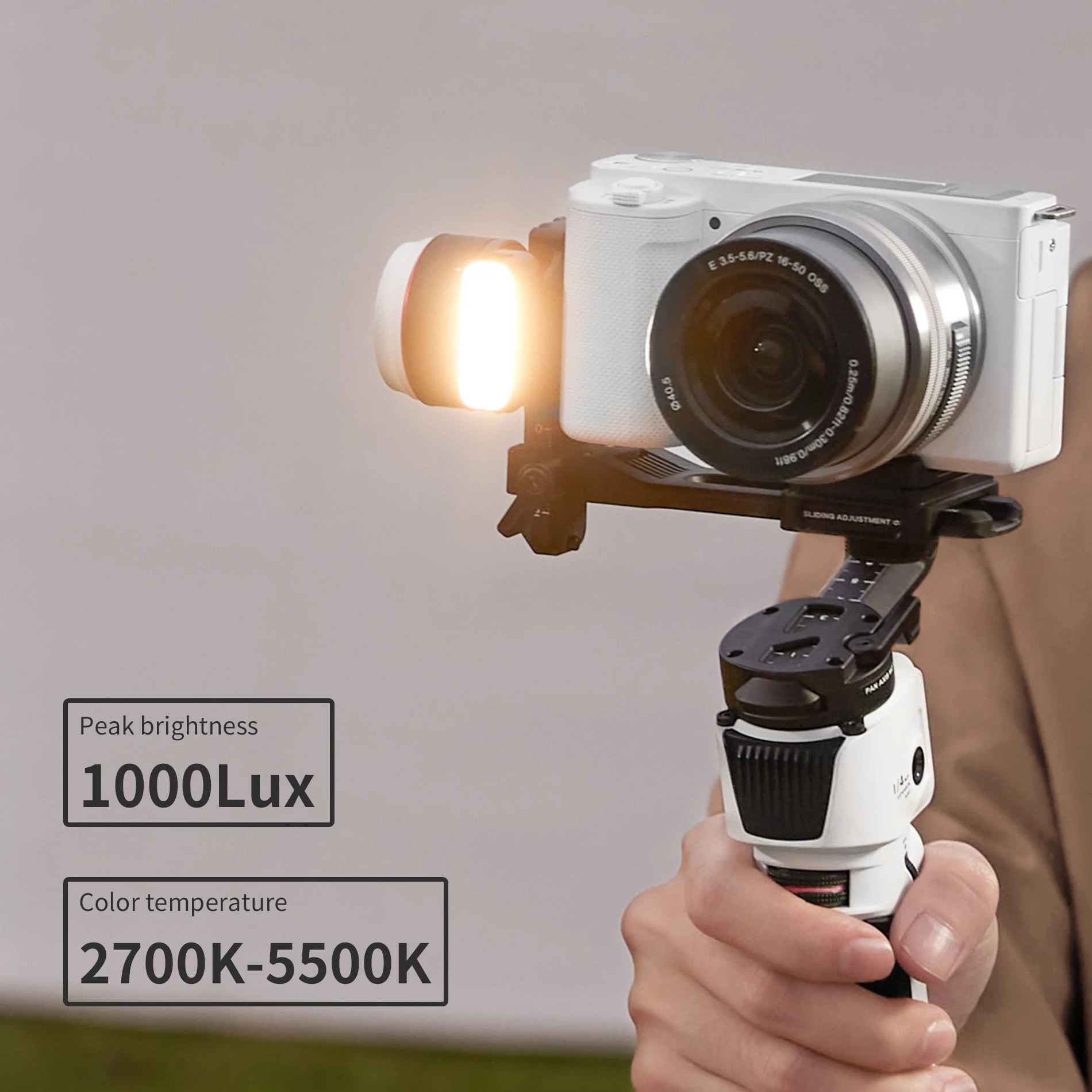 Estabilizador para Câmeras Zhiyun Crane-M 3S Gimbal com LED - Senzu