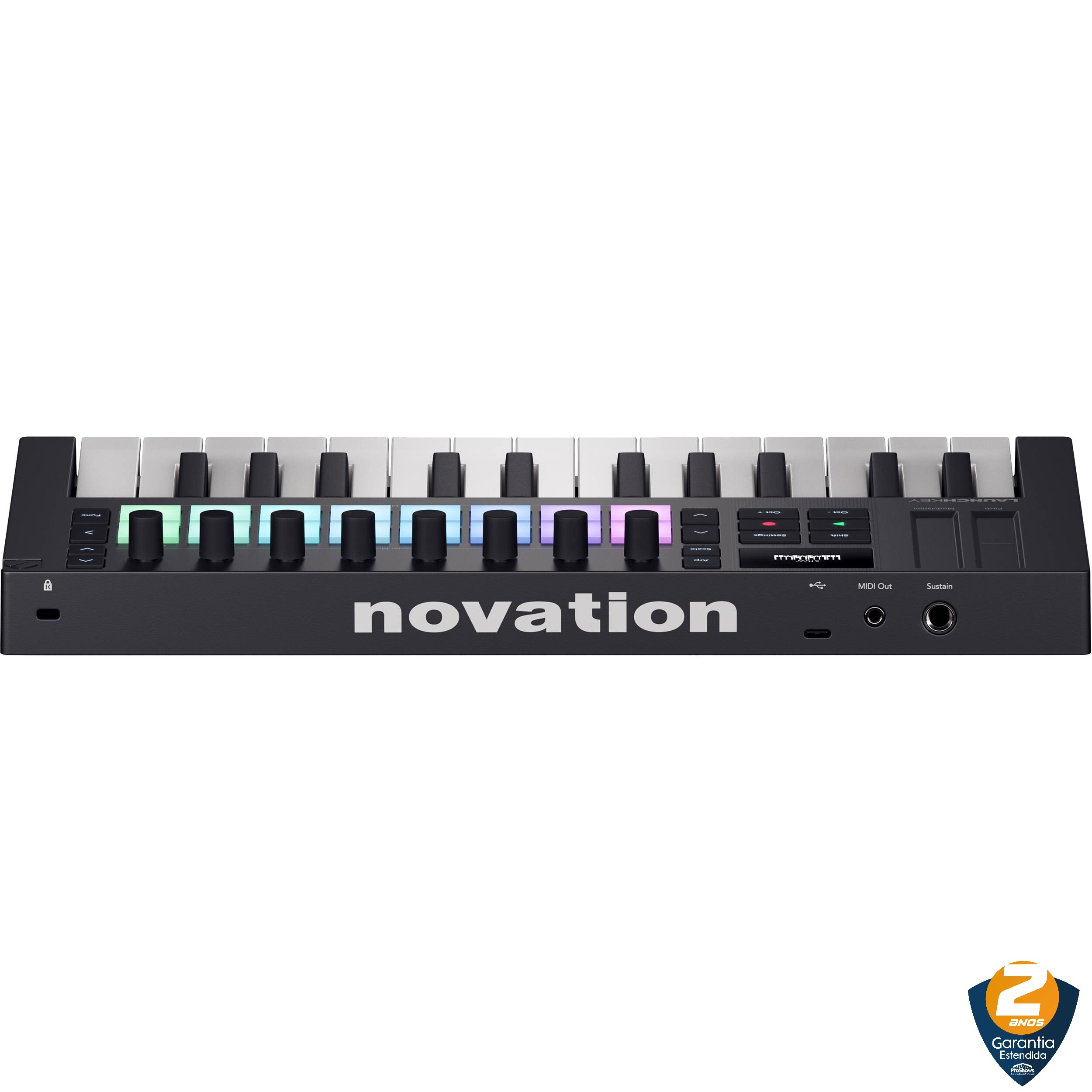 Teclado Controlador MIDI de 25 teclas - Novation Launchkey Mini 25