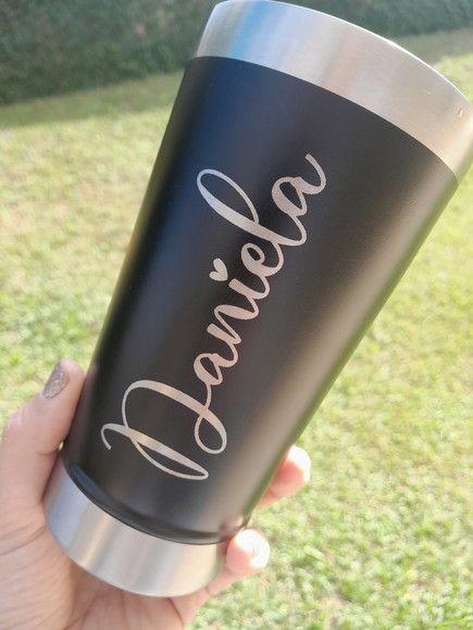 Copo Térmico Personalizado : Nome + Simbolo / Gravação a Laser - Fênix ...