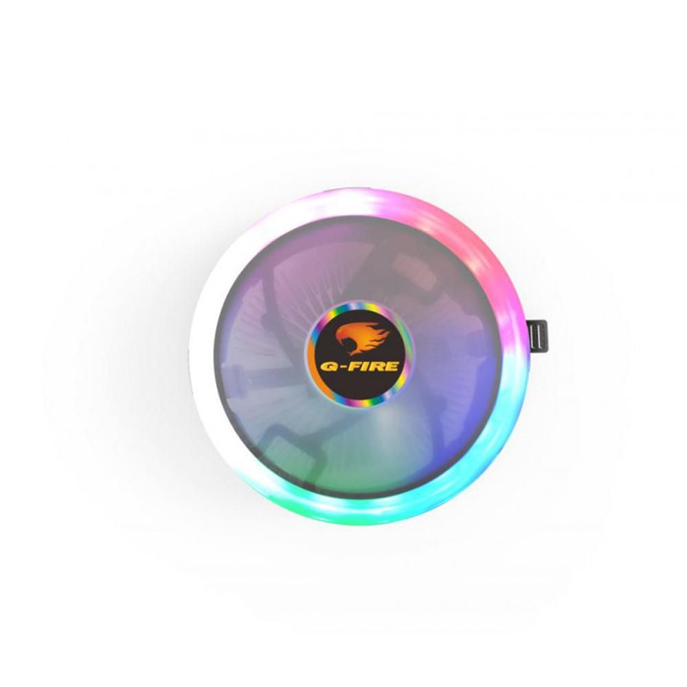 Notepad Cooler Cooler Para Processador Intel/AMD RGB Rainbow EWC4R G-Fire ...
