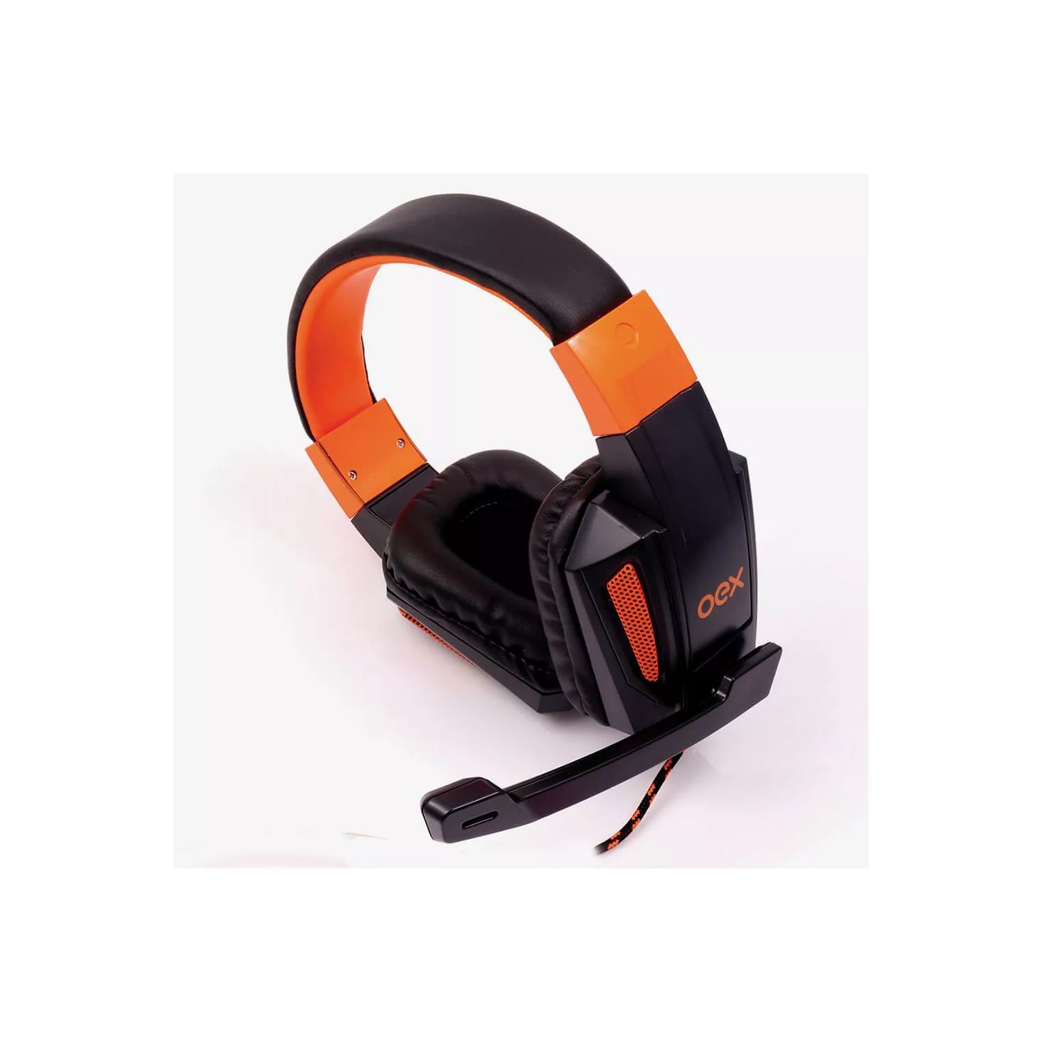 Fone Headset Gamer Combat P2 Com Microfone HS205 Laranja OEX