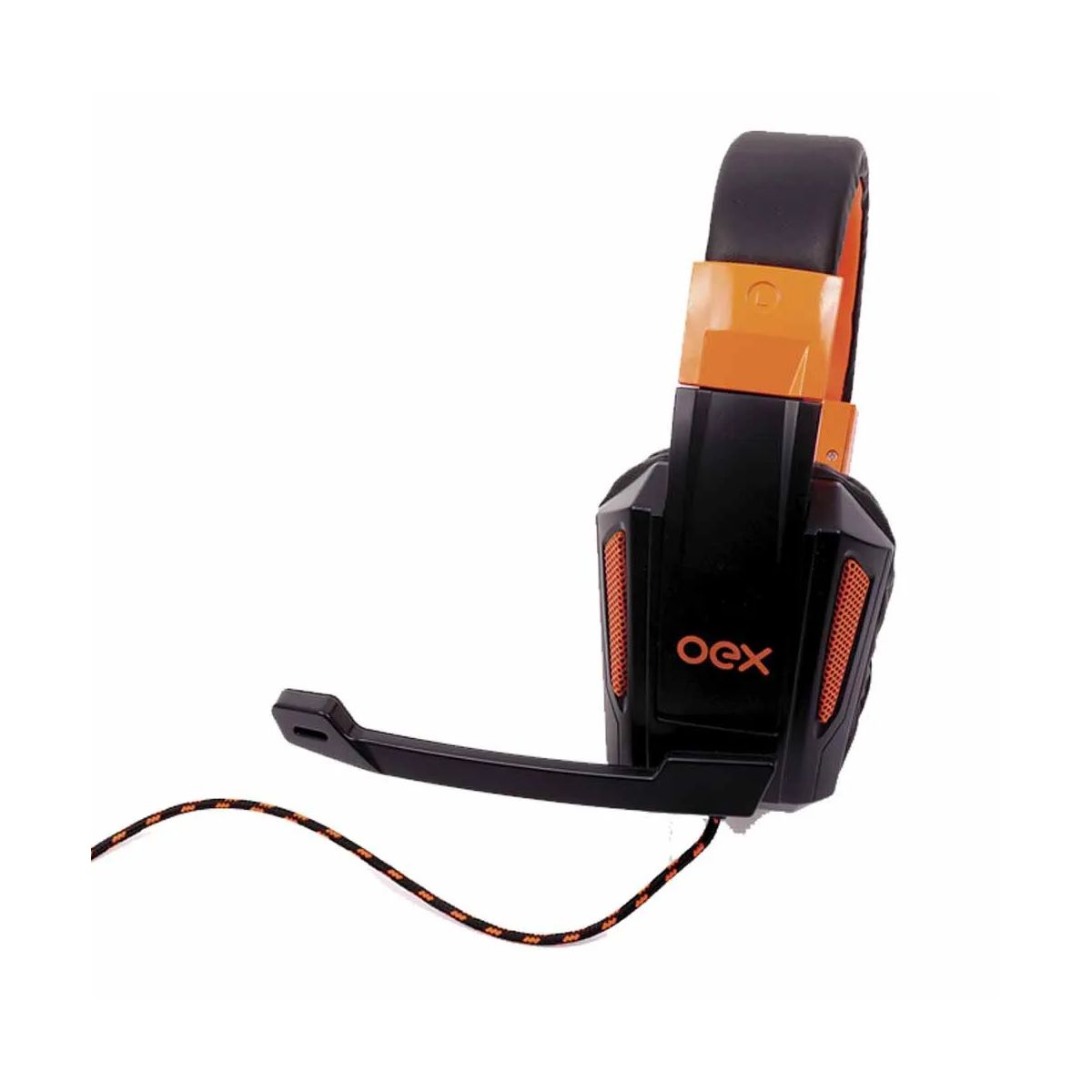 Fone Headset Gamer Combat P2 Com Microfone HS205 Laranja OEX