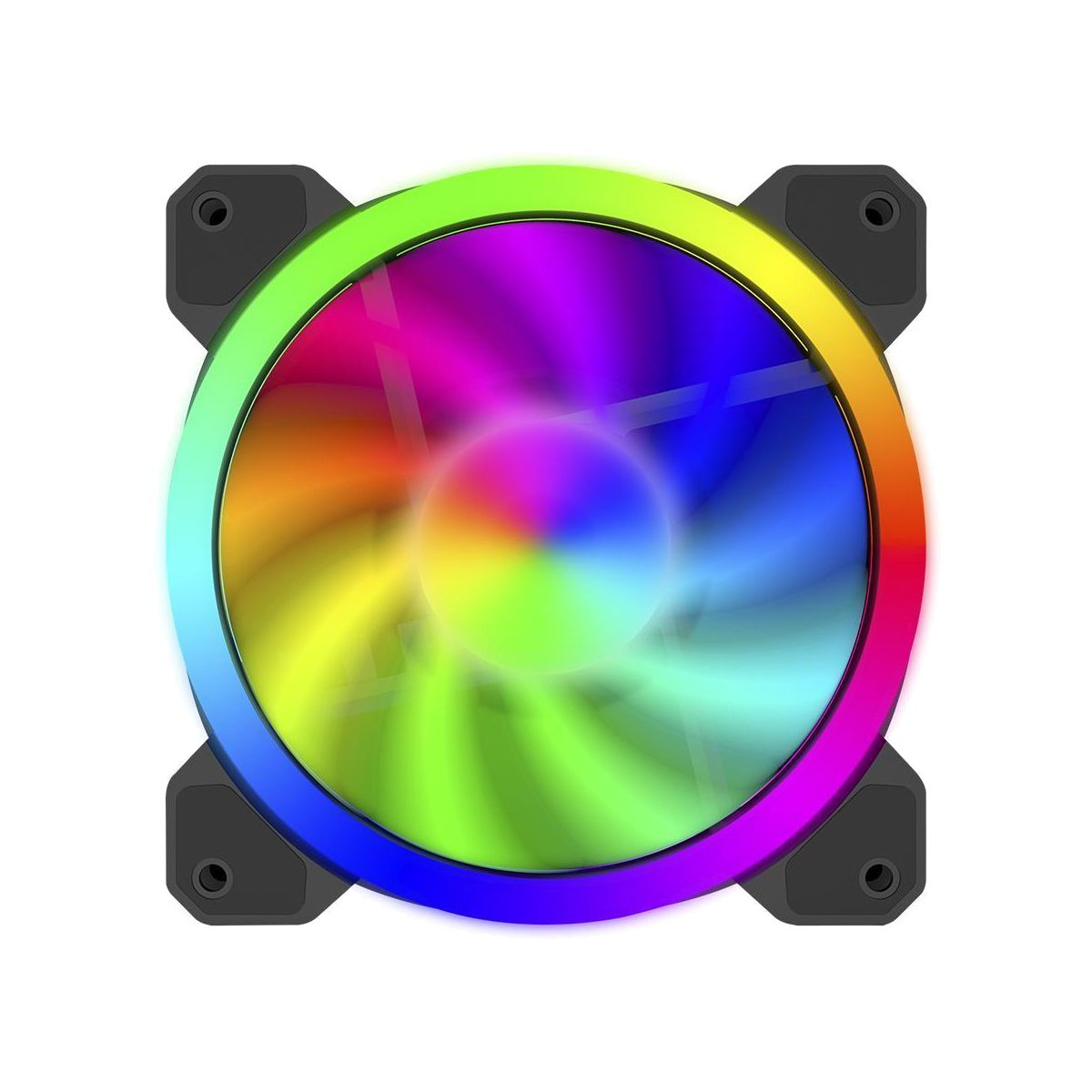 Kit Fan Cooler 5 Unidades 120mm RGB TTGF515 TDagger Originaltech