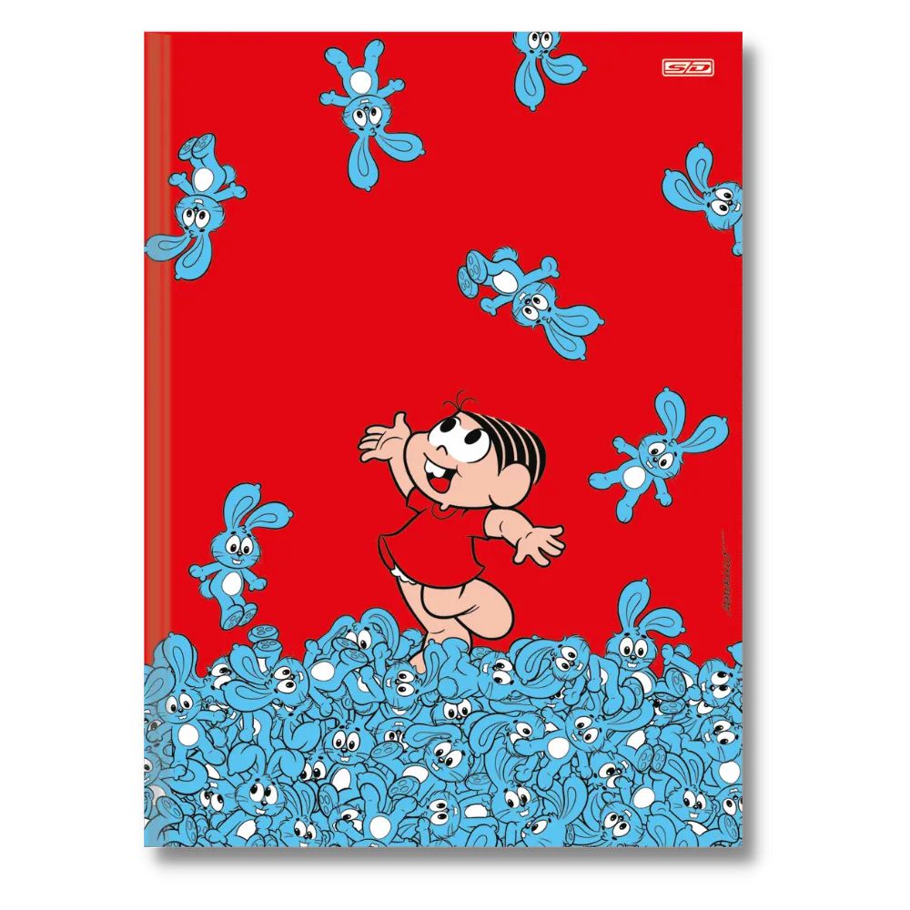 Caderno Brochura Turma Da Monica Universitário Capa Dura SD 80 Folhas ...