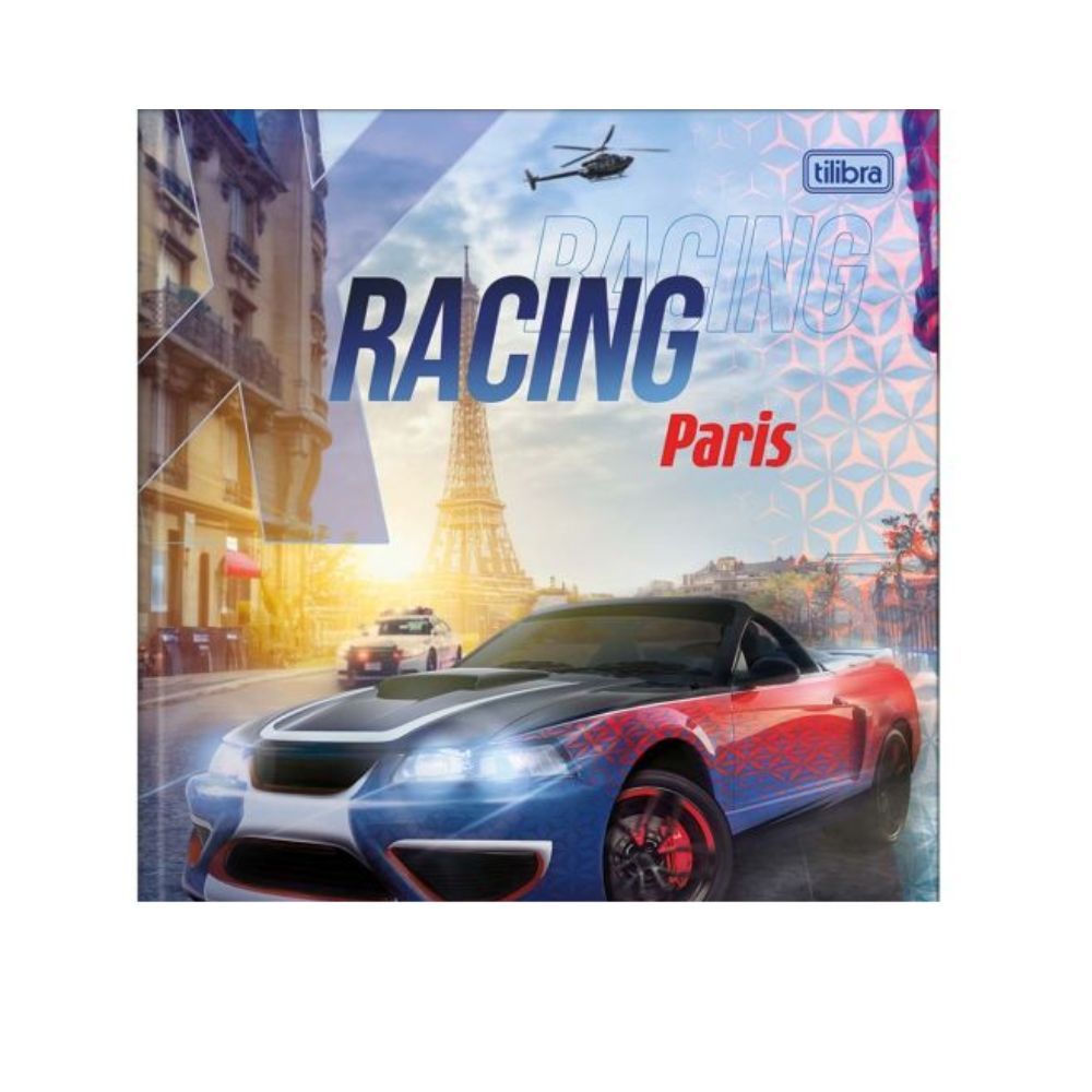 Caderno Brochura Universitário Capa Dura X-Racing 80 folhas - Montreal ...